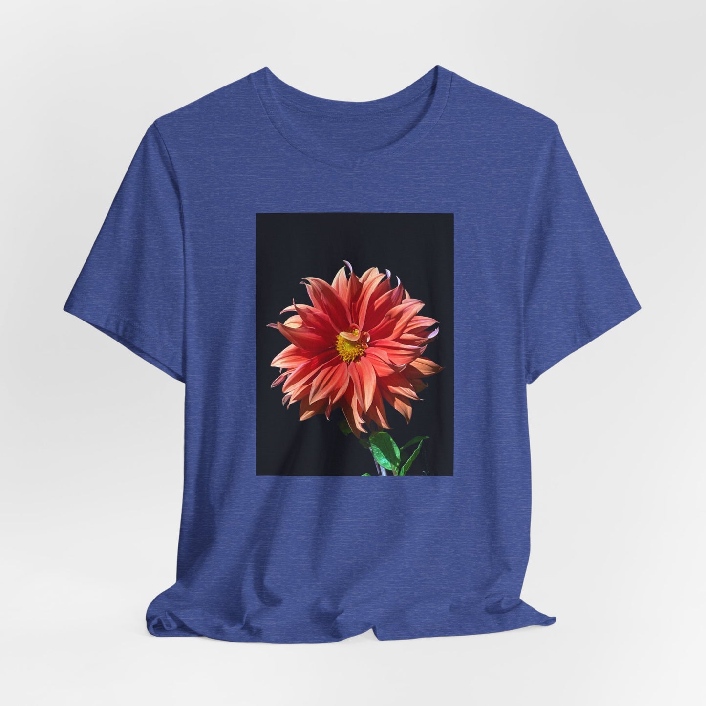Unisex Jersey Short Sleeve Dahlia Flower T-Shirt