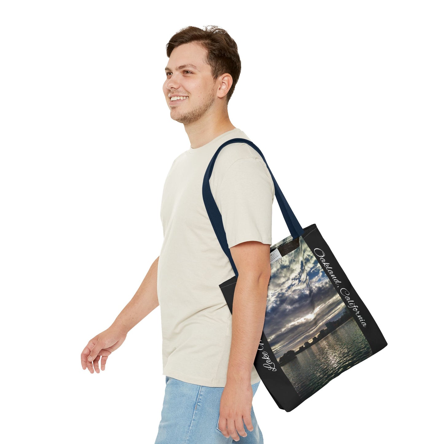 Unisex Travel Tote Lake Merritt Oakland California Tote Bag