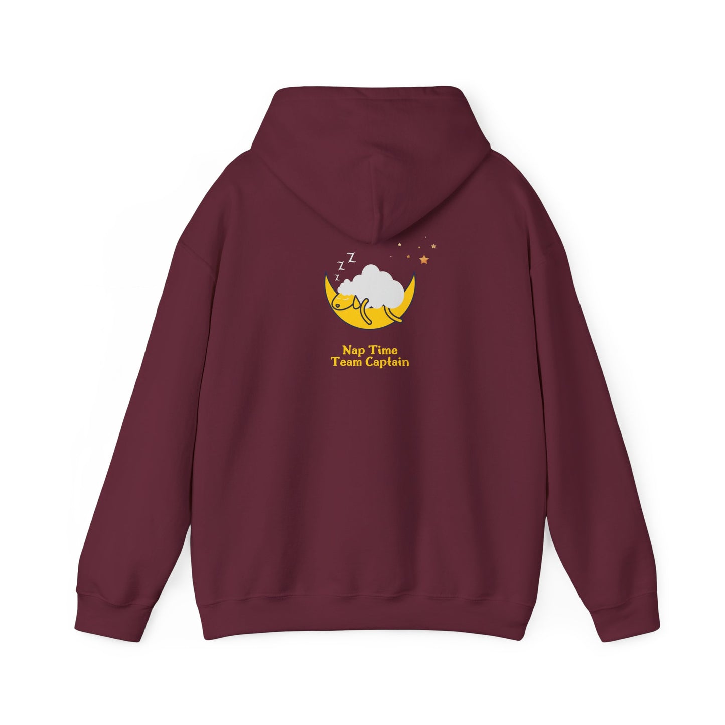Unisex Heavy Blend™ Nap Time Team Captain Hooded Sweatshirt