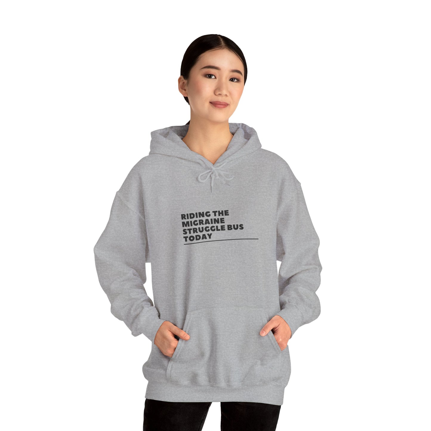 Unisex Migraine Day Invisible Illness Warrior Hooded Sweatshirt