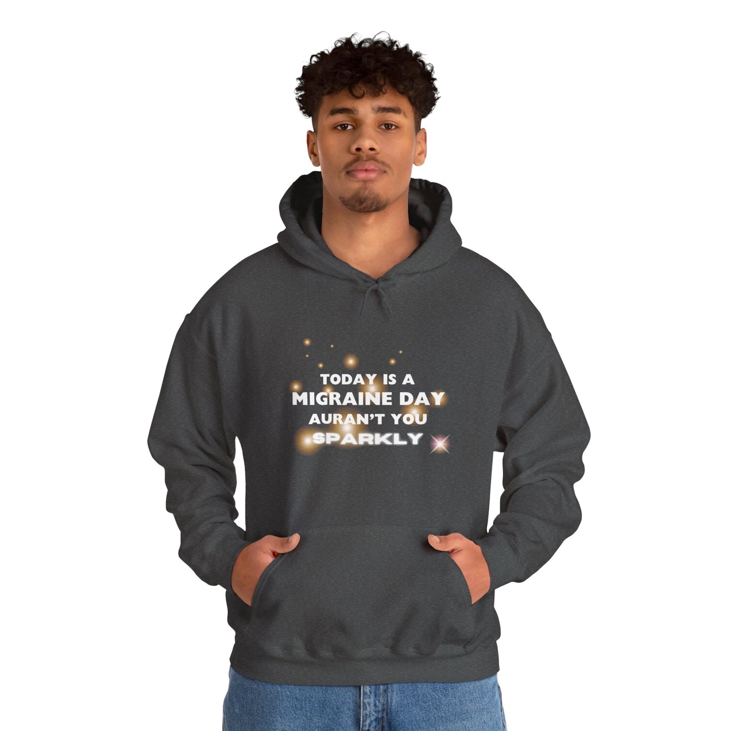 Unisex Heavy Blend™ Migraine Day Hooded Sweatshirt