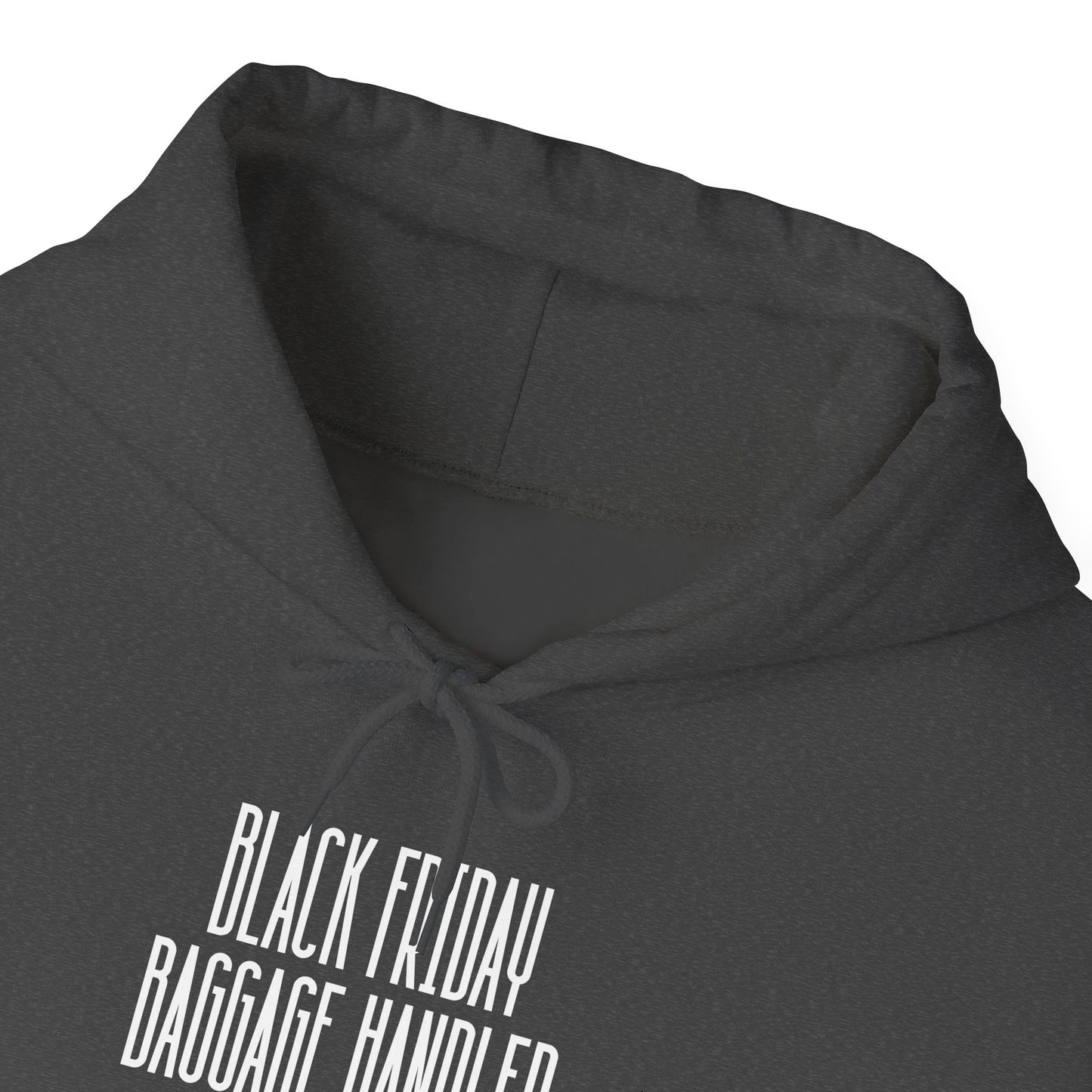 Unisex Heavy Blend™ Black Friday Christmas Sales Baggage Handler Shopping Sales Hooded Sweatshirt