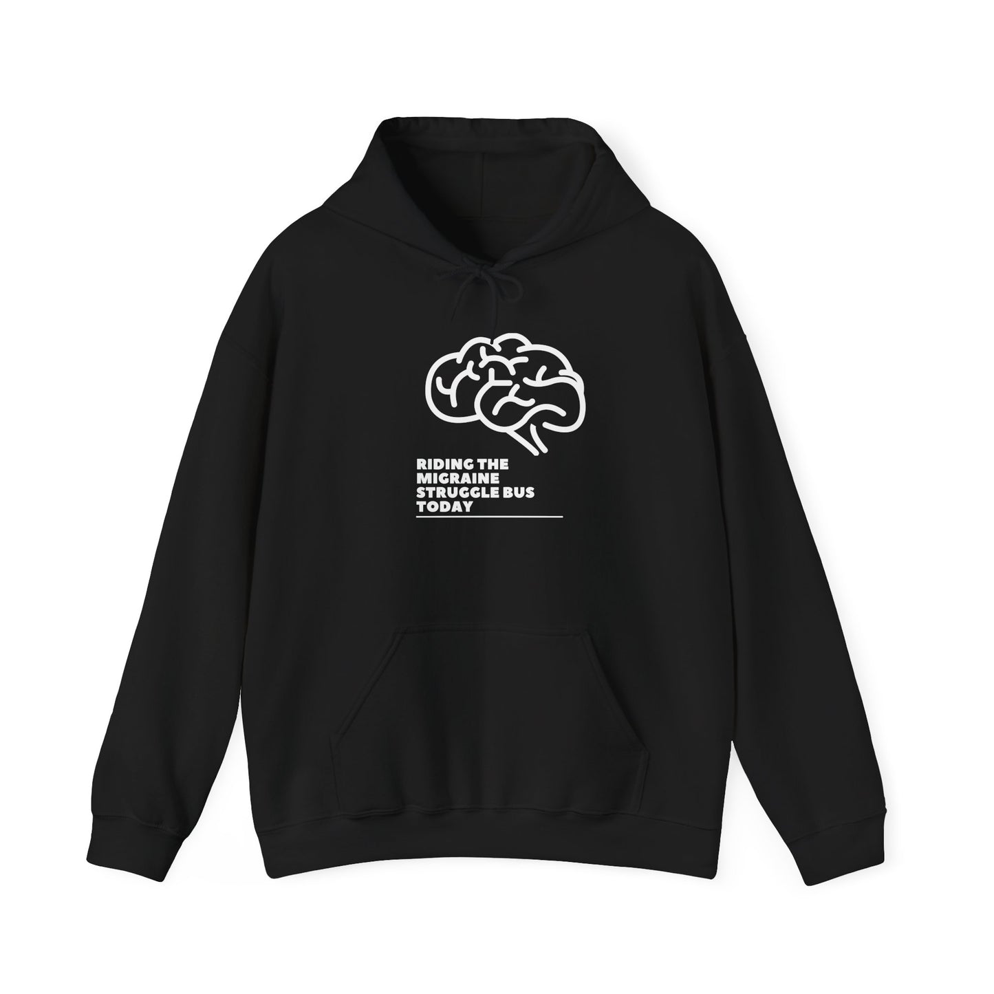 Migraine Day Invisible Illness Warrior Hooded Sweatshirt