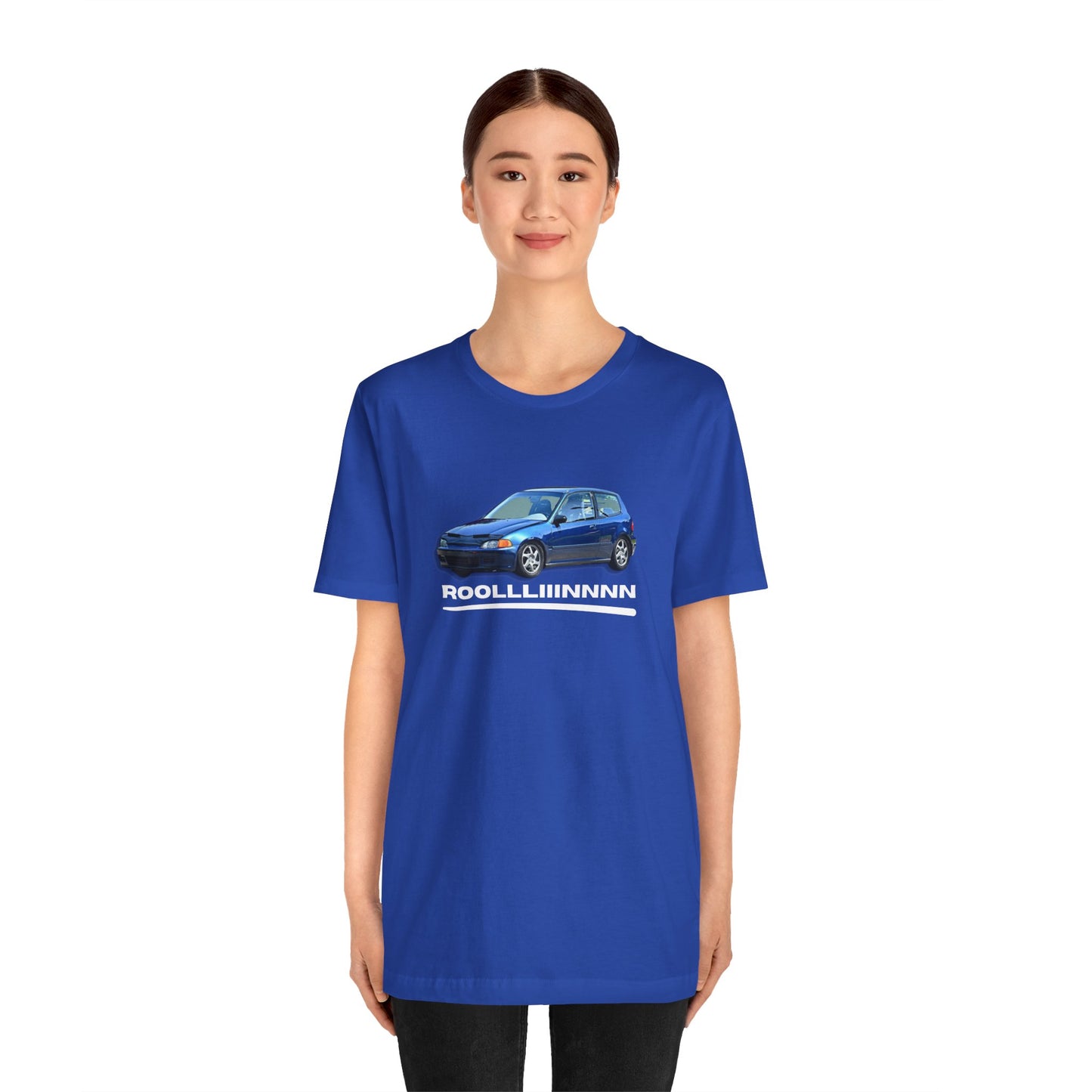Unisex Jersey Short Sleeve Rolllllin Civic Hatchback Appreciation T-Shirt