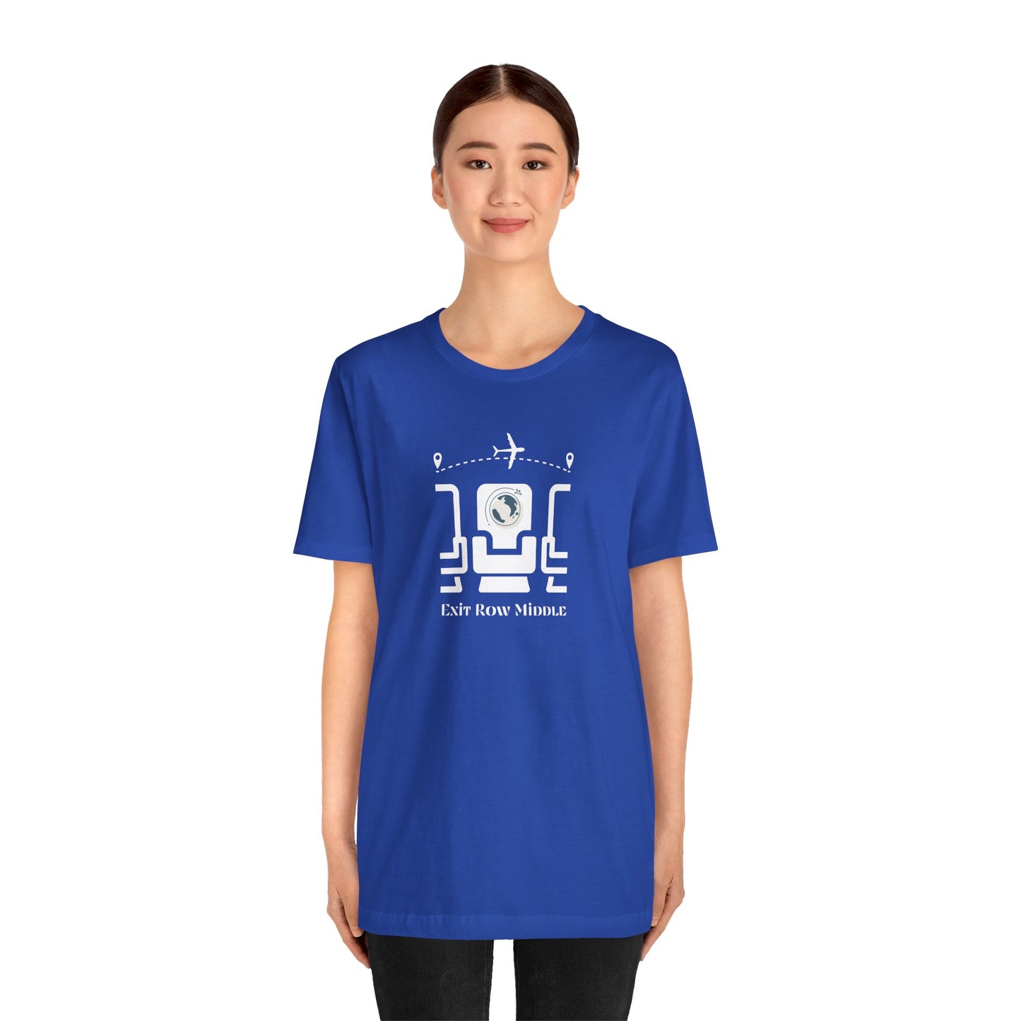Unisex Jersey Short Sleeve Exit Row Middle Travel T-Shirt