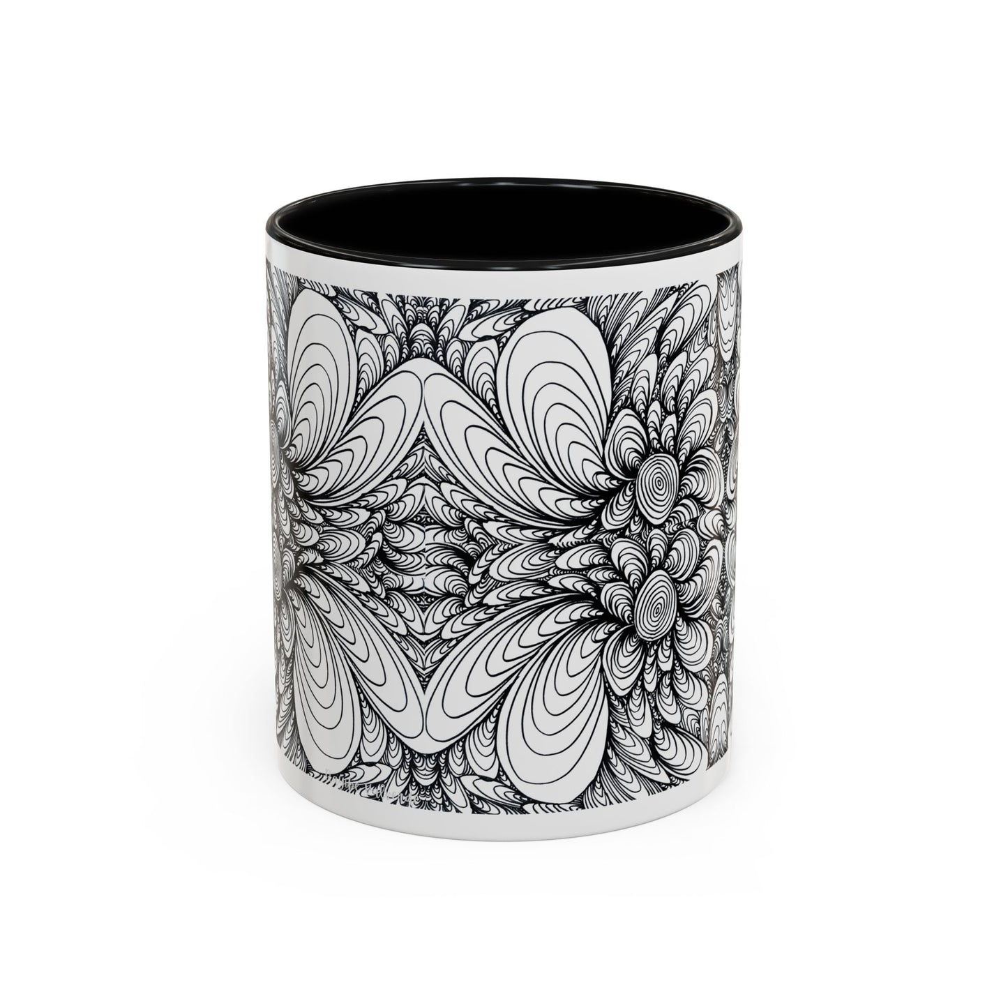 11oz/15oz Original Line Art Mug - Blooms