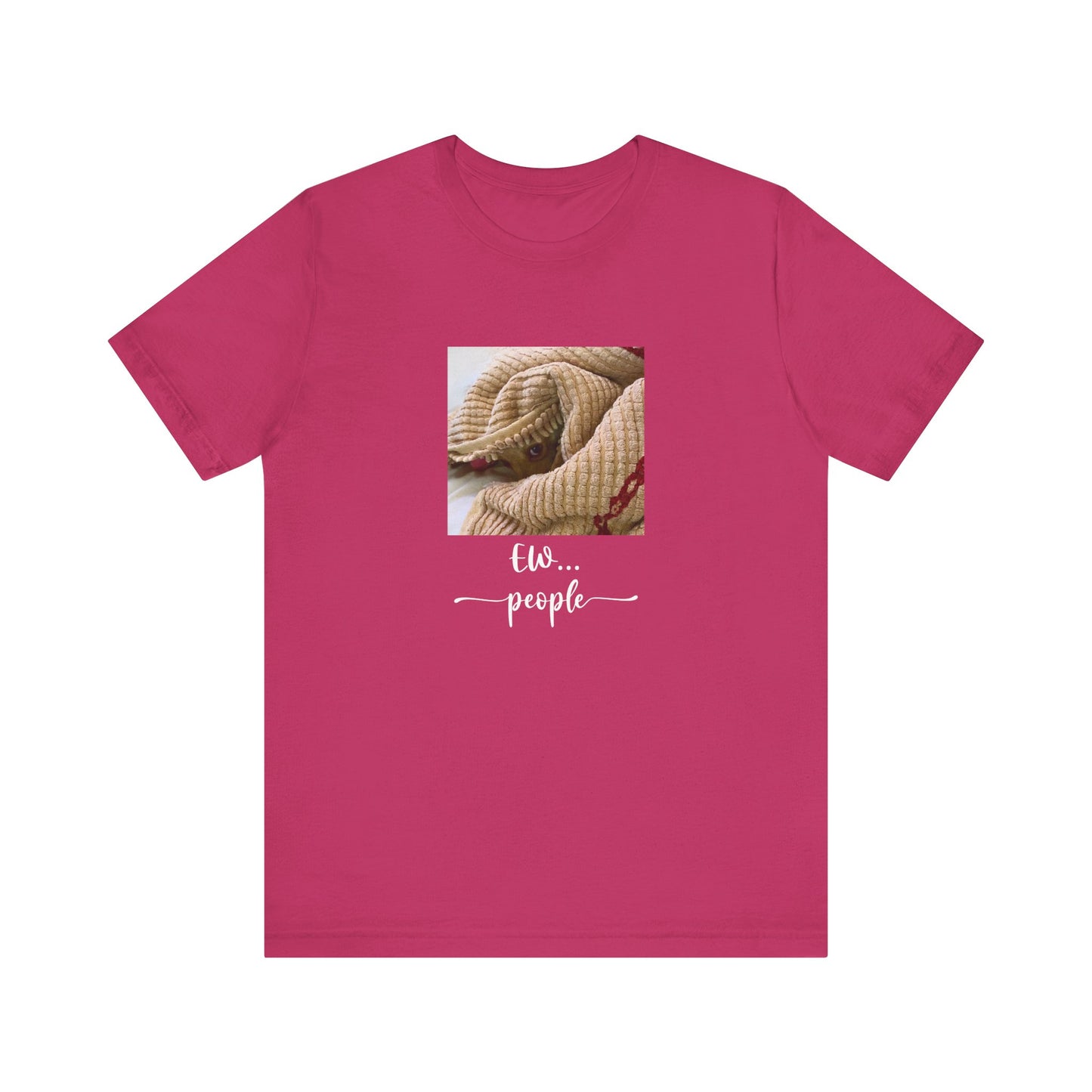 Unisex EW People Introvert Hiding Chihuahua T-Shirt