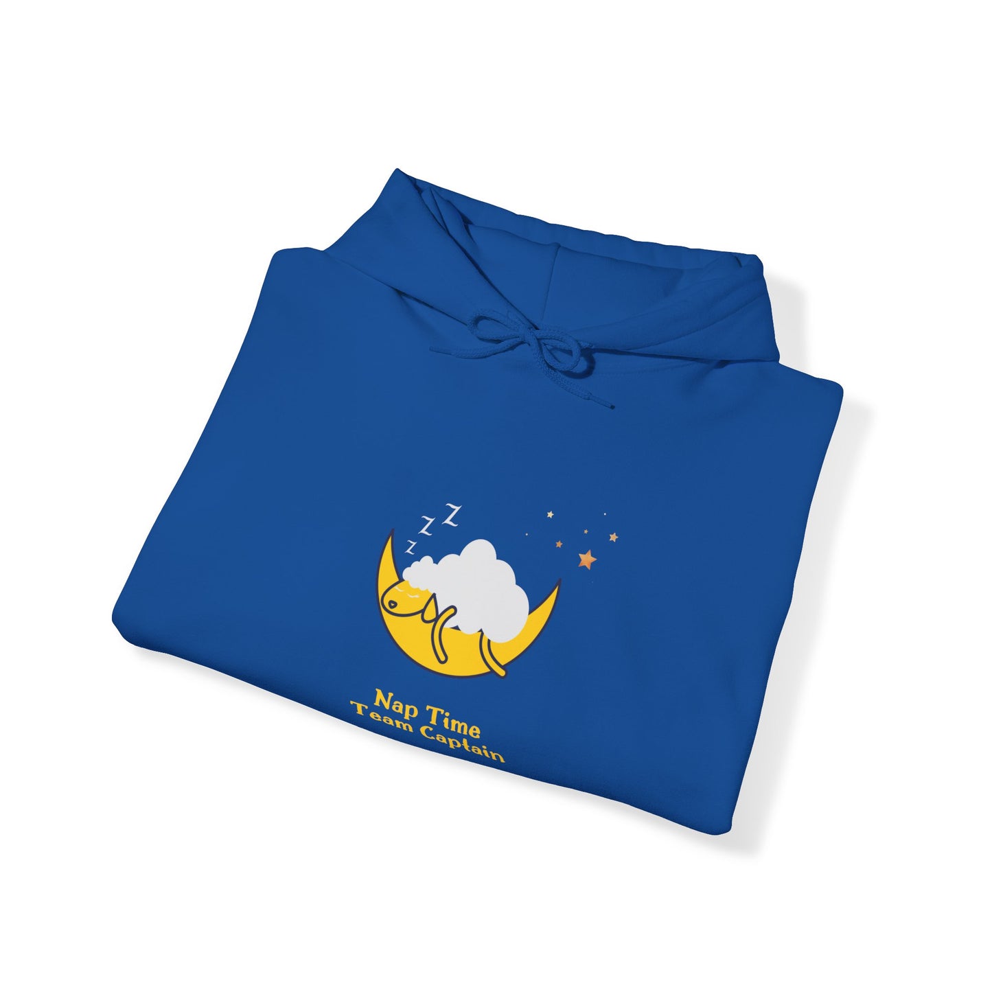 Unisex Heavy Blend™ Nap Time Team Captain Hooded Sweatshirt