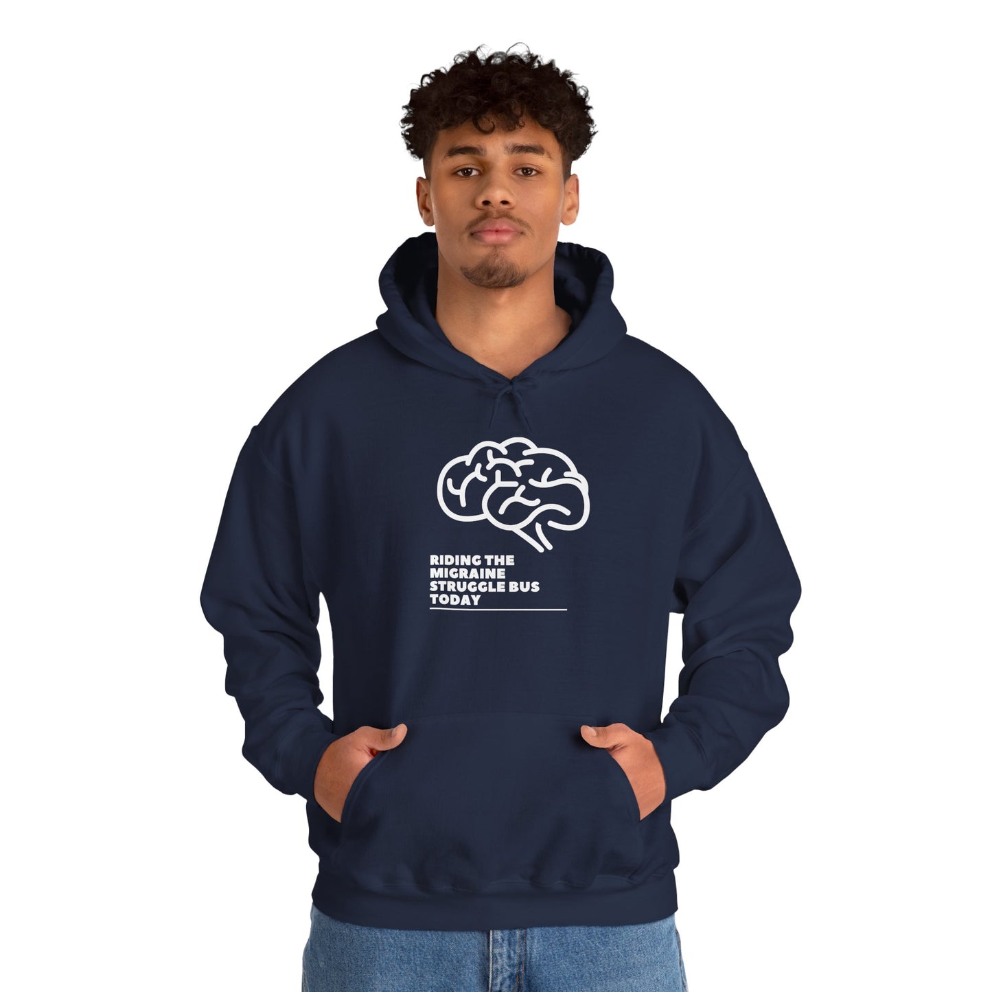 Migraine Day Invisible Illness Warrior Hooded Sweatshirt