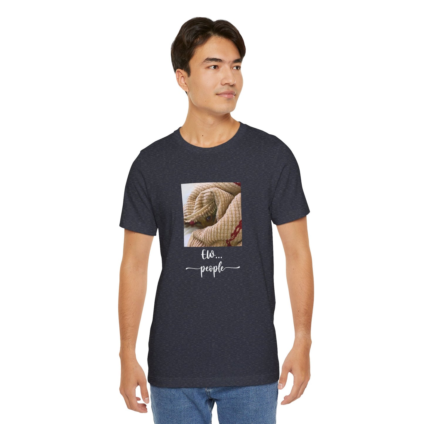Unisex EW People Introvert Hiding Chihuahua T-Shirt