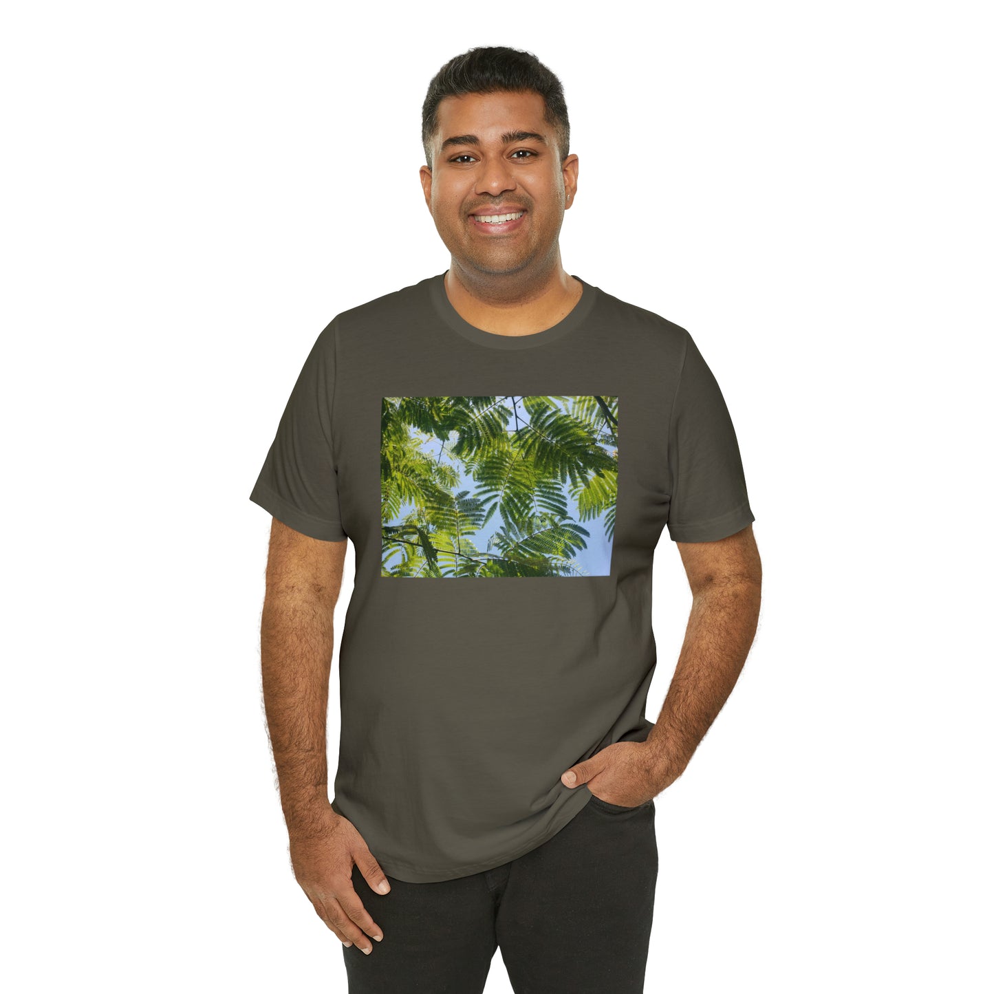 Unisex Jersey Short Sleeve Original Print Silk Canopy T-Shirt