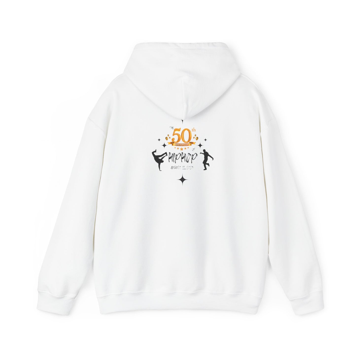Unisex Heavy Blend™ 50th Anniversary of HipHop August 11, 2023 Commemorate 50 Years Hooded Sweatshirt