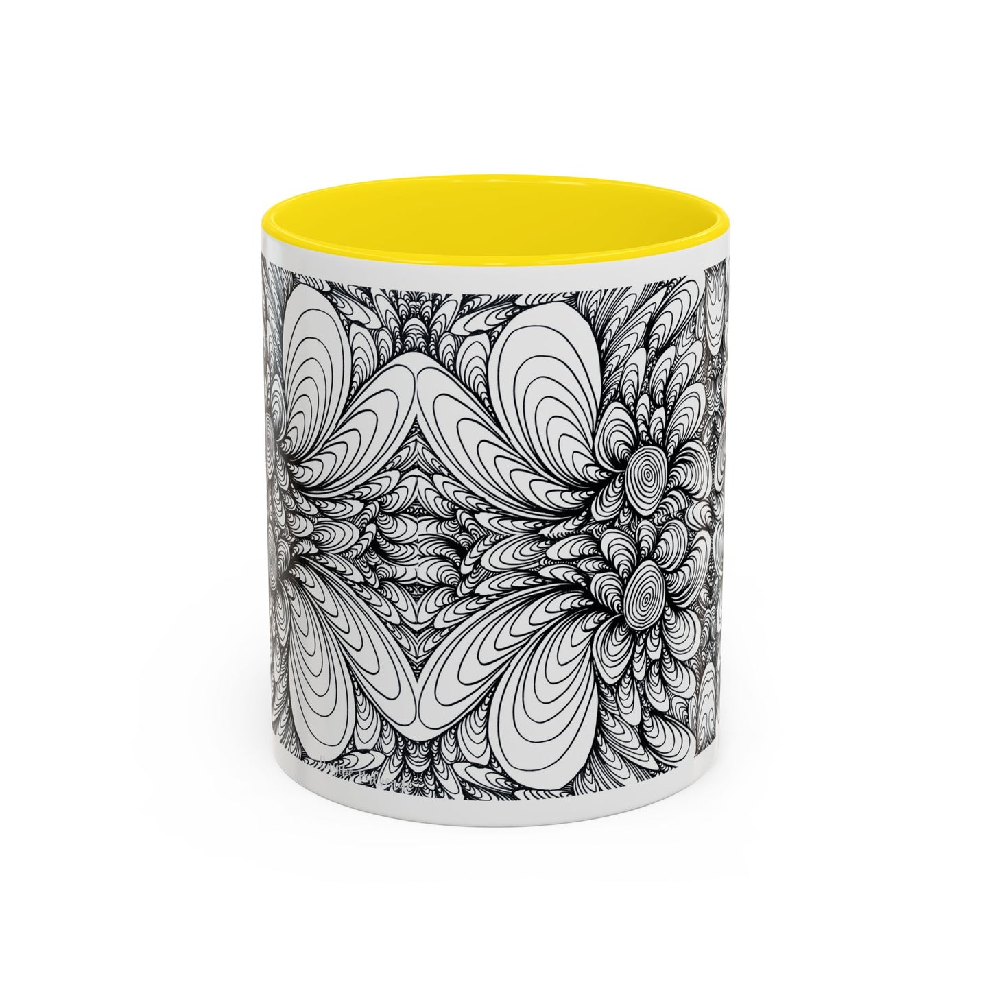 11oz/15oz Original Line Art Mug - Blooms