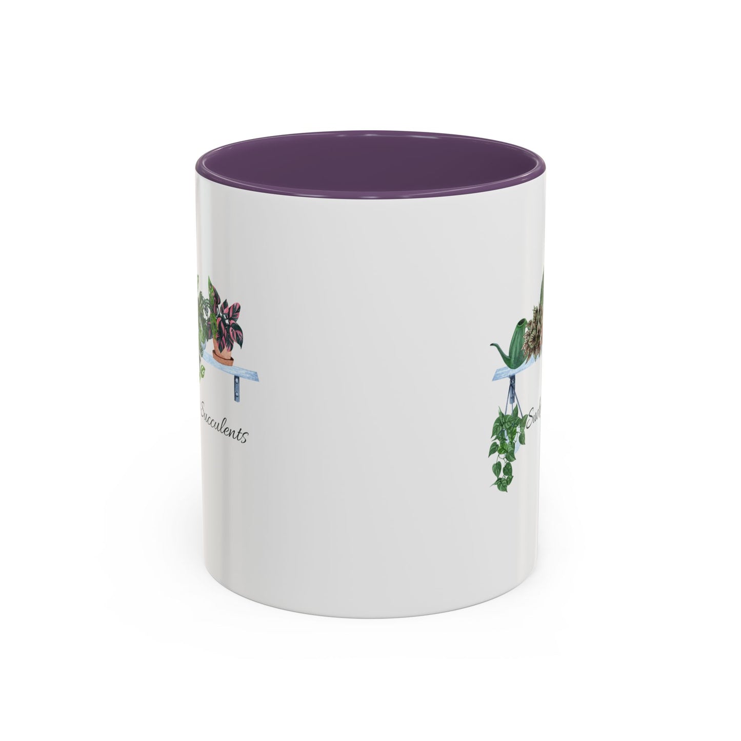 11oz/15oz Garden Themed Coffee Mug Sucker for Succulents