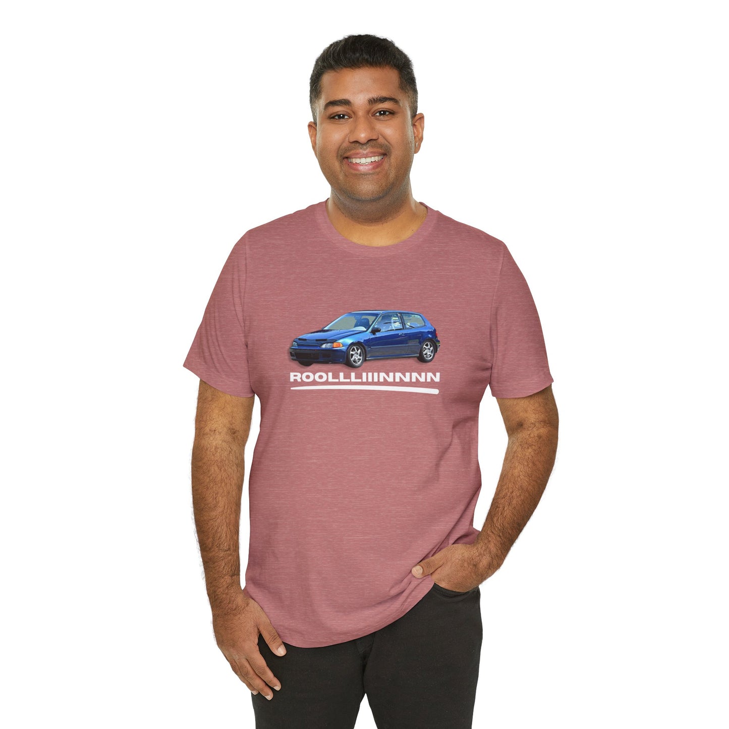 Unisex Jersey Short Sleeve Rolllllin Civic Hatchback Appreciation T-Shirt