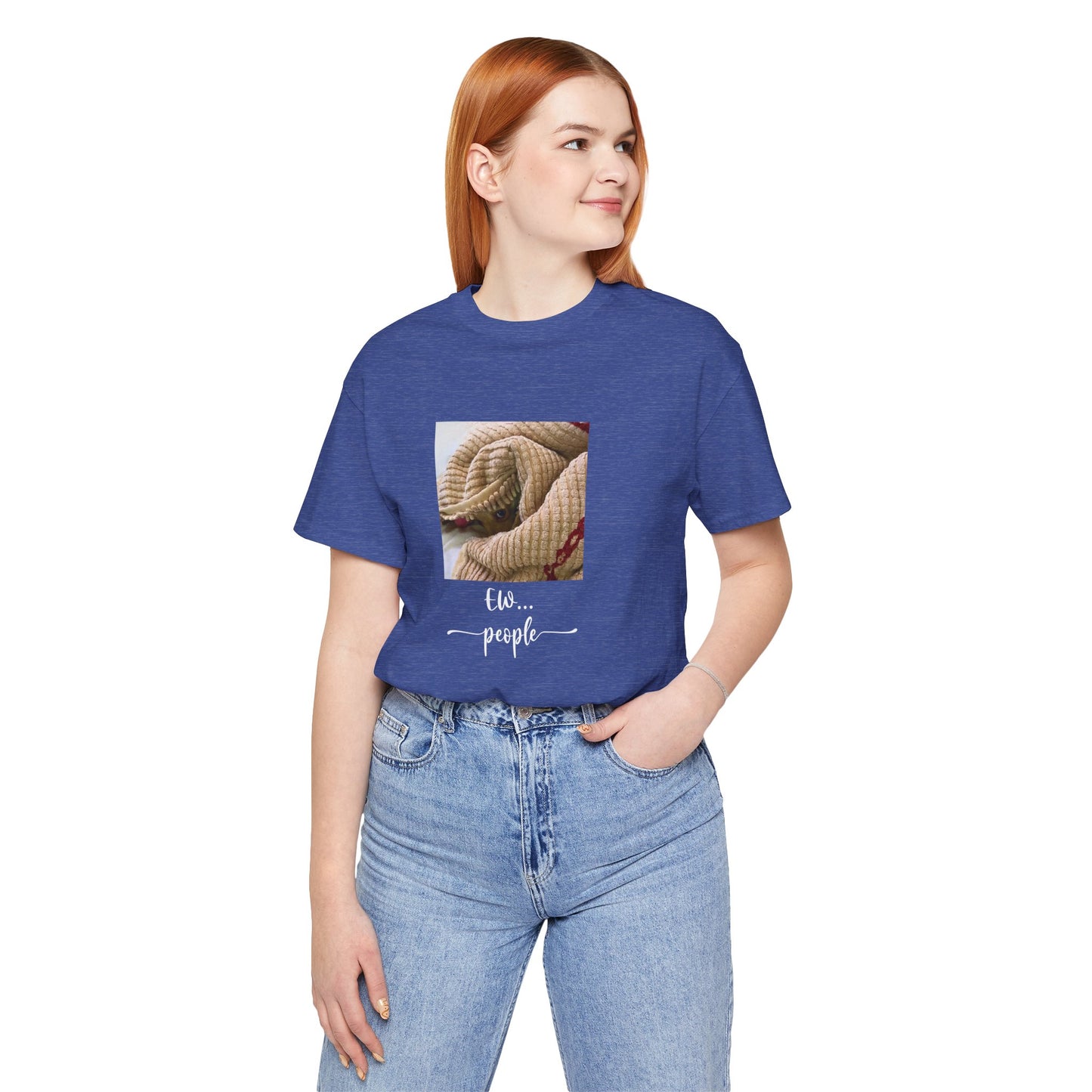 Unisex EW People Introvert Hiding Chihuahua T-Shirt