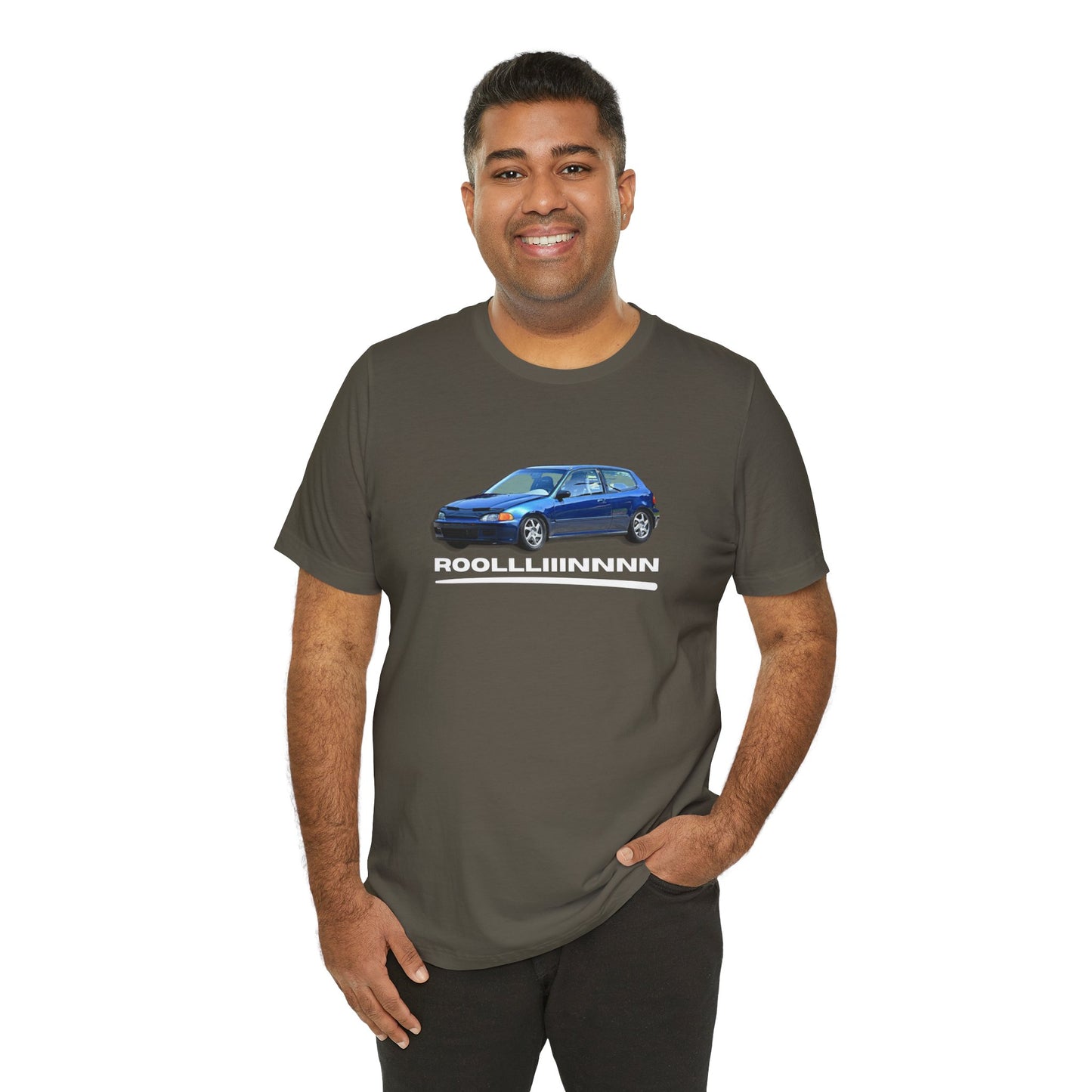 Unisex Jersey Short Sleeve Rolllllin Civic Hatchback Appreciation T-Shirt
