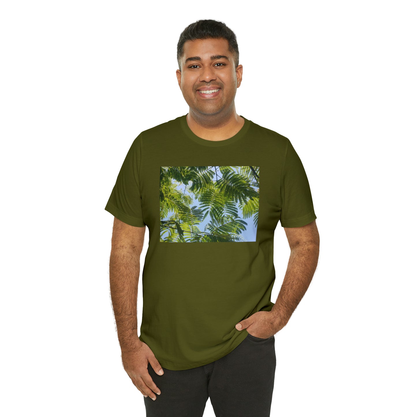 Unisex Jersey Short Sleeve Original Print Silk Canopy T-Shirt