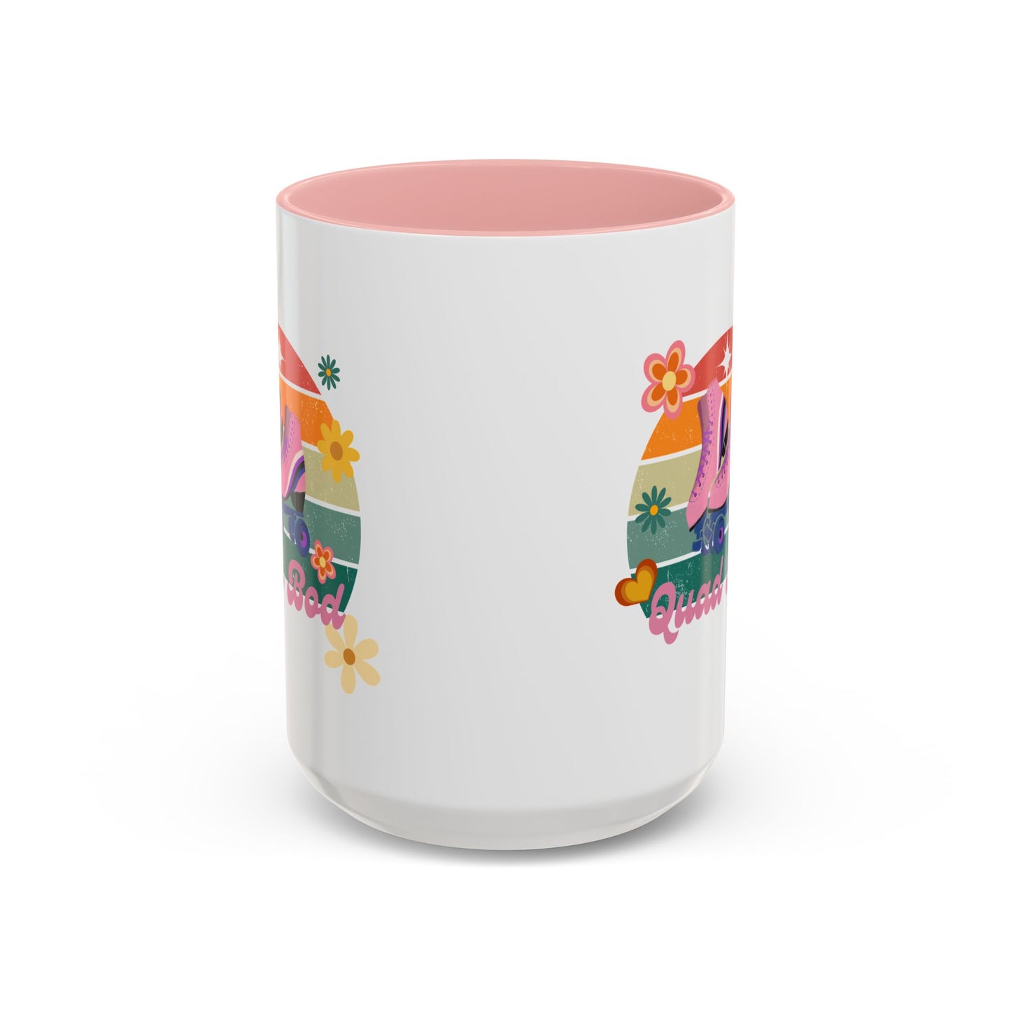 11oz/15oz Retro Vibes Roller Skate Quad Bod Coffee Mug