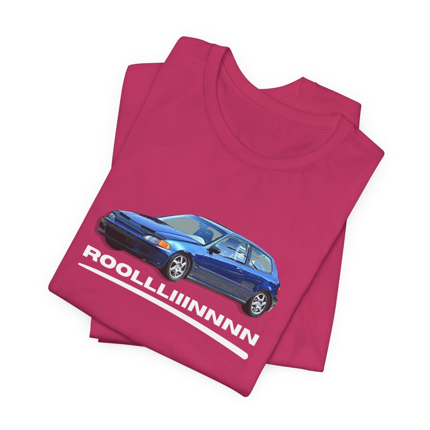 Unisex Jersey Short Sleeve Rolllllin Civic Hatchback Appreciation T-Shirt