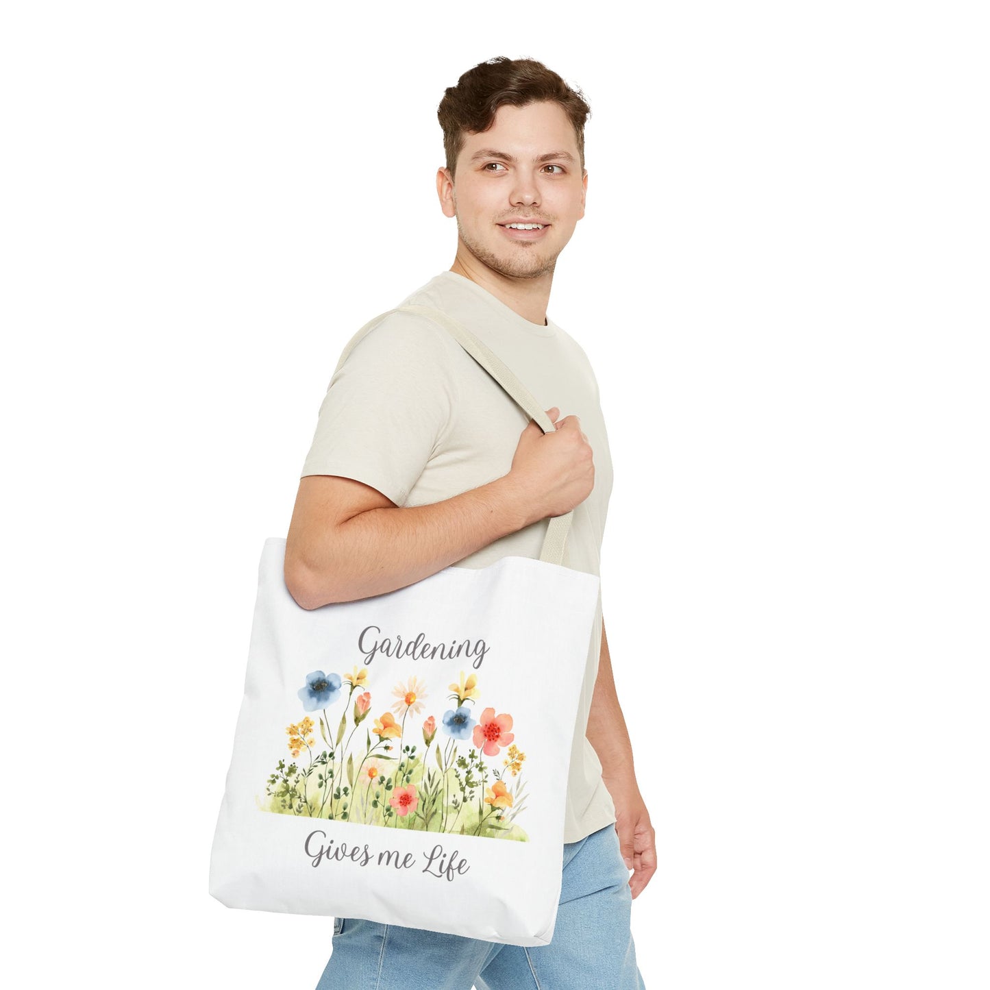 Unisex Gardening Gives Me Life Tote Bag
