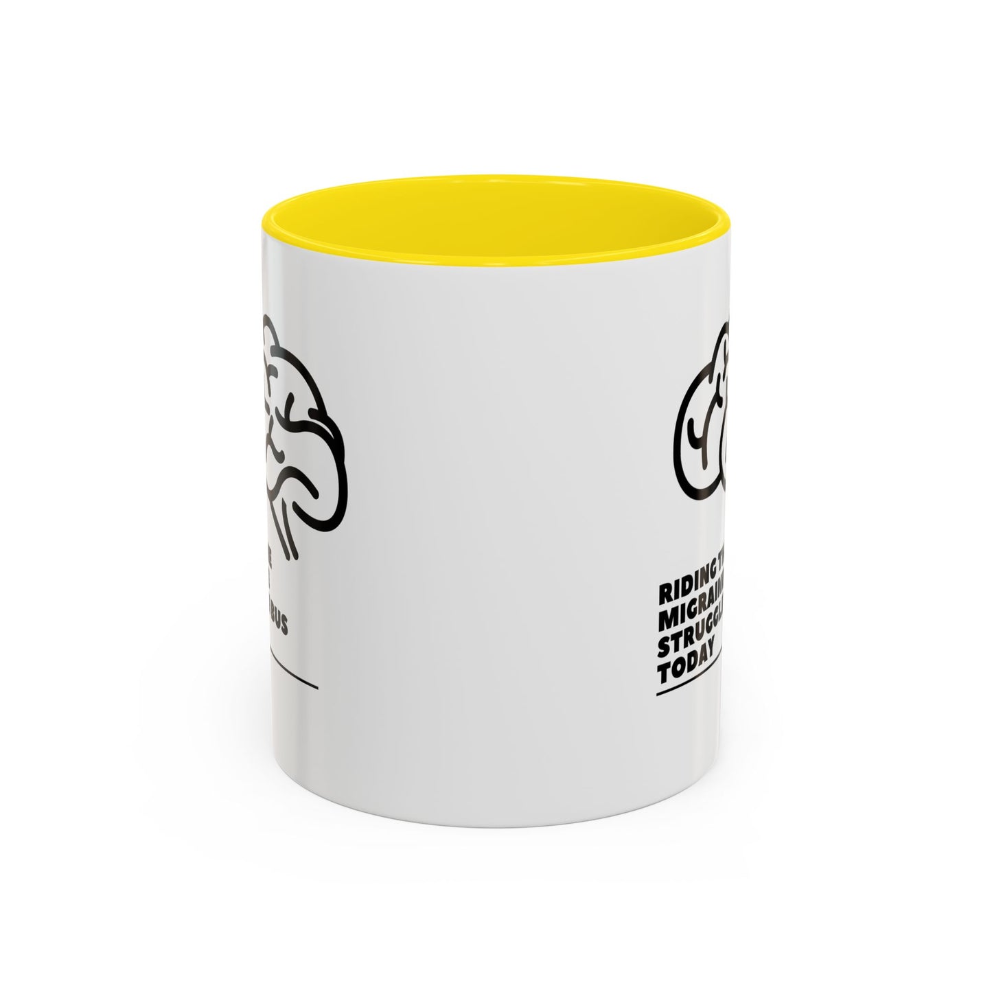 11oz/15oz Migraine Day Invisible Illness Warrior Riding The Migraine Struggle Bus Coffee Mug