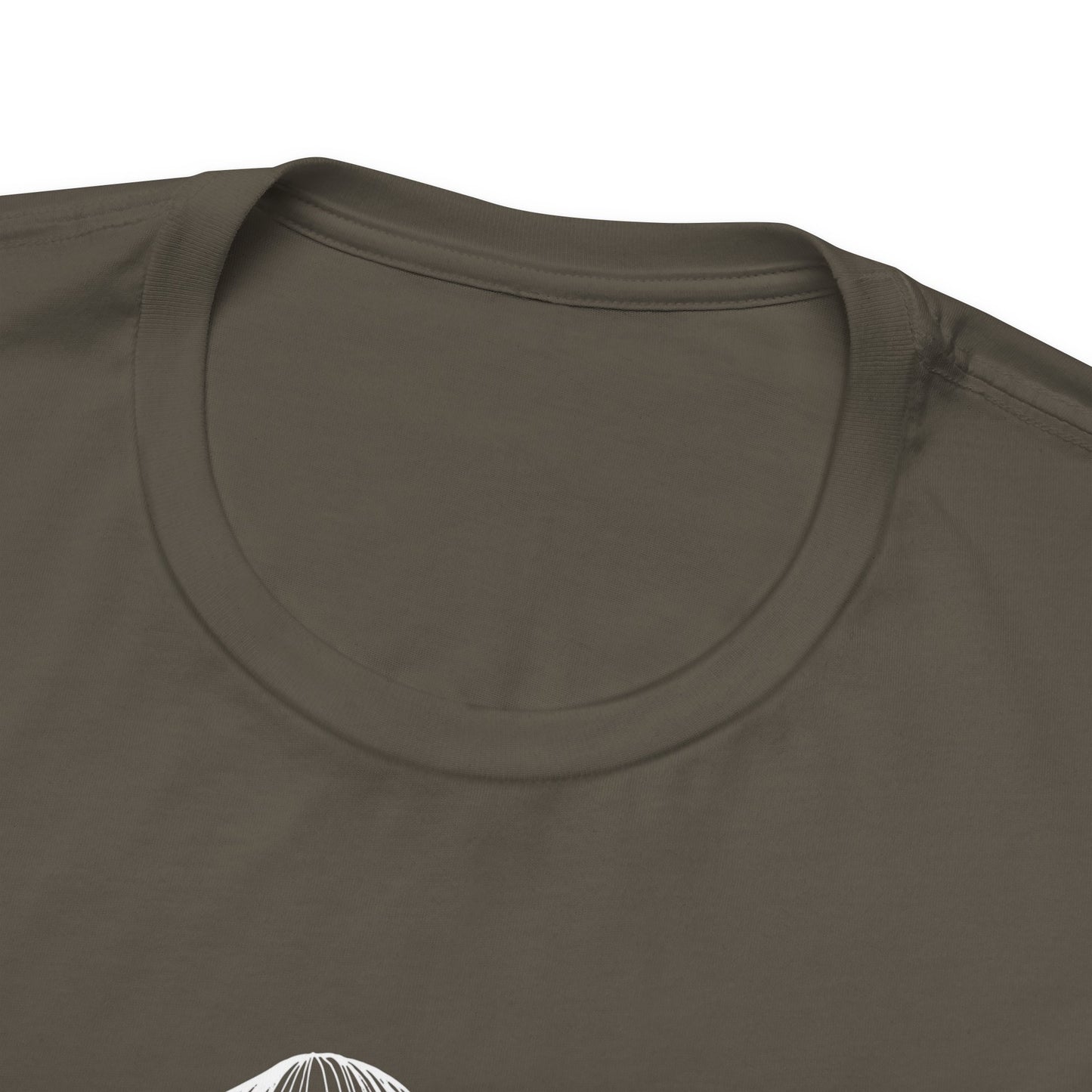 Unisex Mushroom Lover Fungi Print Toadstool T-Shirt