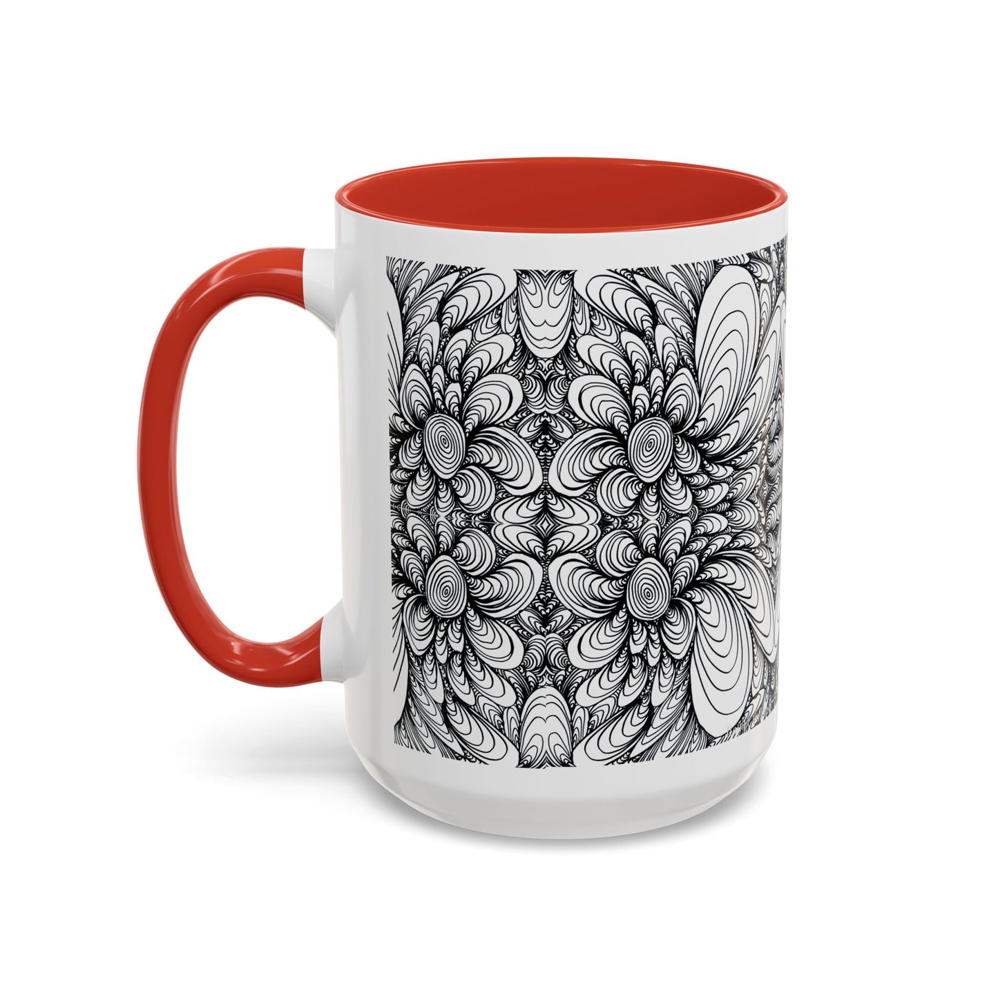11oz/15oz Original Line Art Mug - Blooms