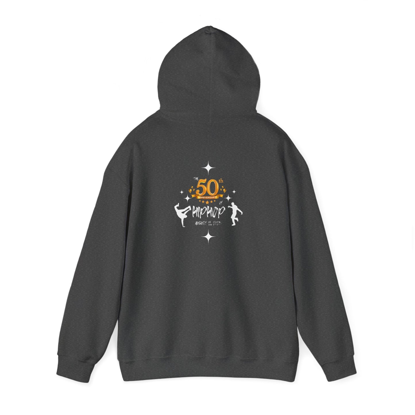 Unisex Heavy Blend™ 50th Anniversary of HipHop August 11, 2023 Commemorate 50 Years Hooded Sweatshirt