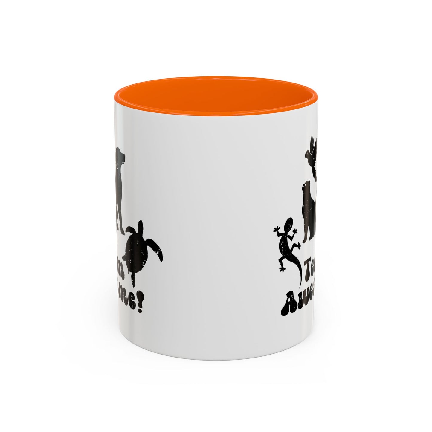11oz/15oz Animal Lover Lizard Cat Bird Dog Turtle Team Awesome Coffee Mug