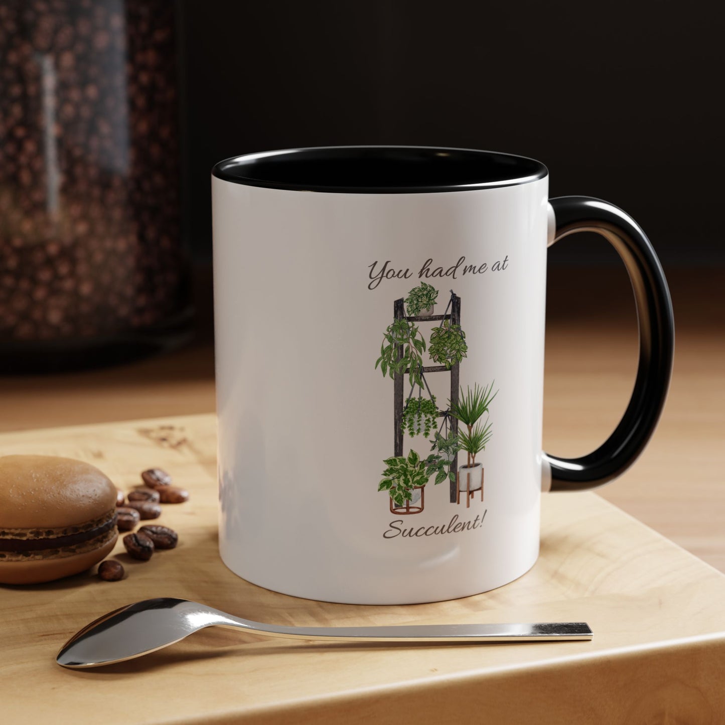 11oz/15oz Garden Themed Succulent Container Garden Plant Parent Coffee Mug