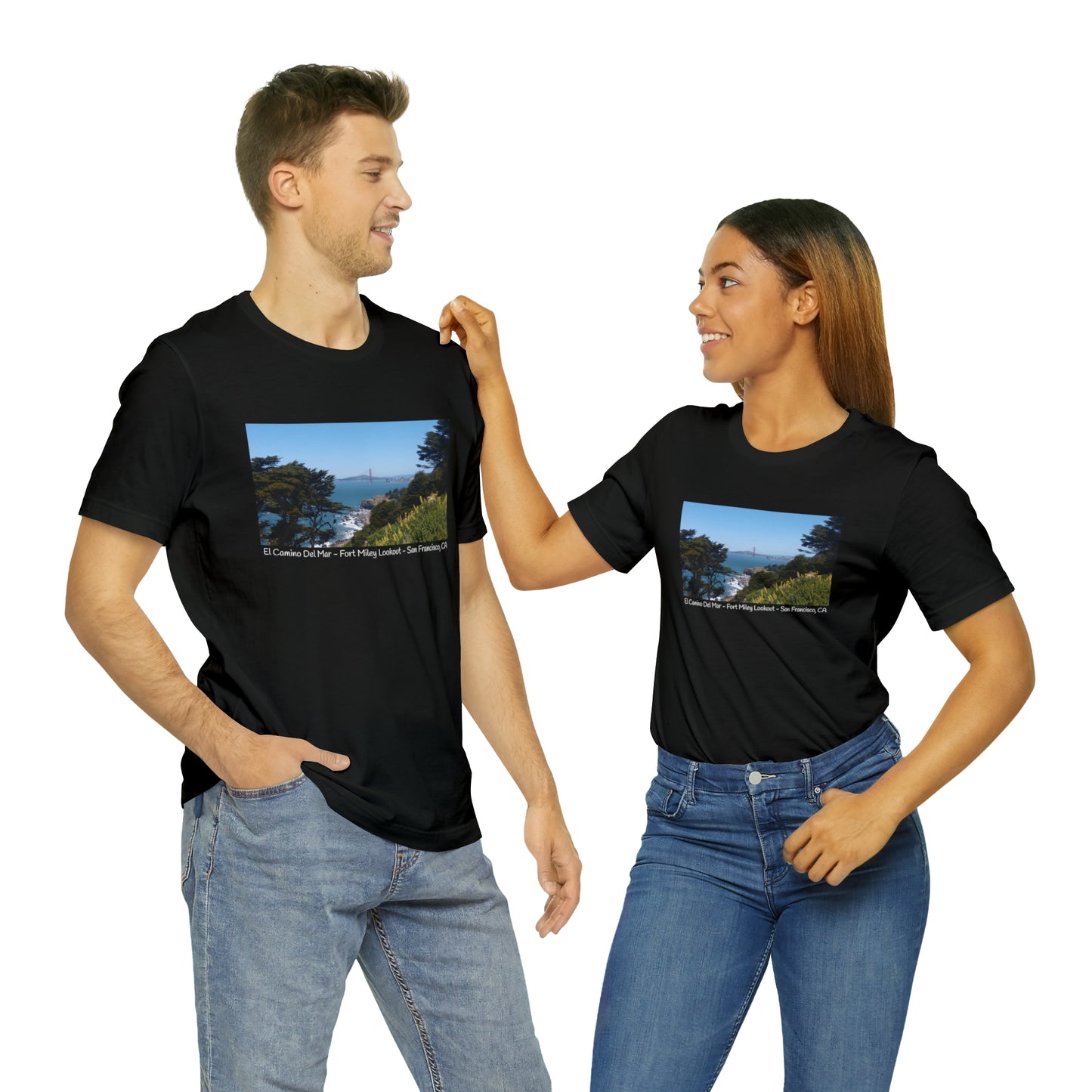 Unisex Jersey Short Sleeve El Camino Del Mar, San Francisco, California