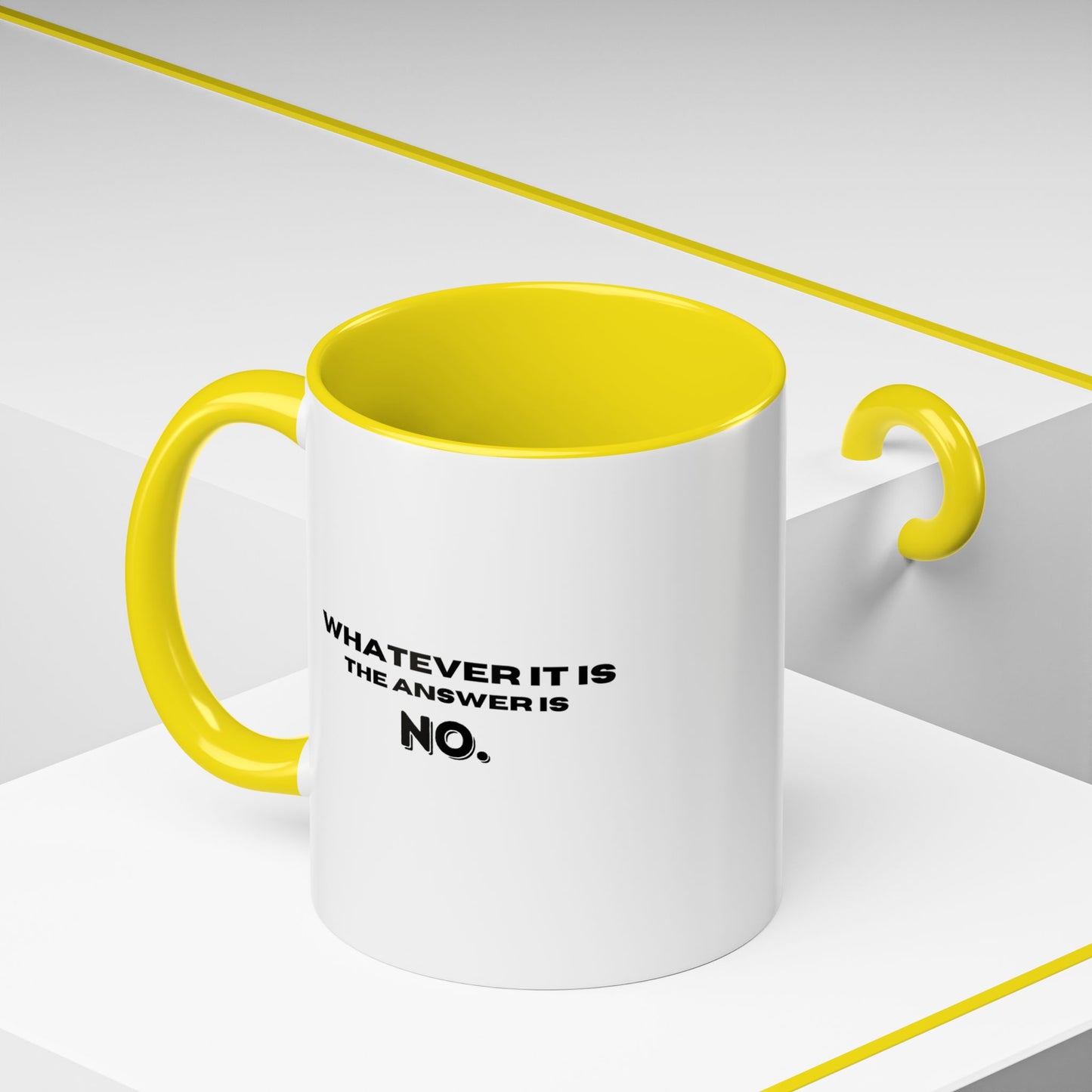 11oz/15oz Self Love Motivational Mental Heath Awareness SAY NO Coffee Mug