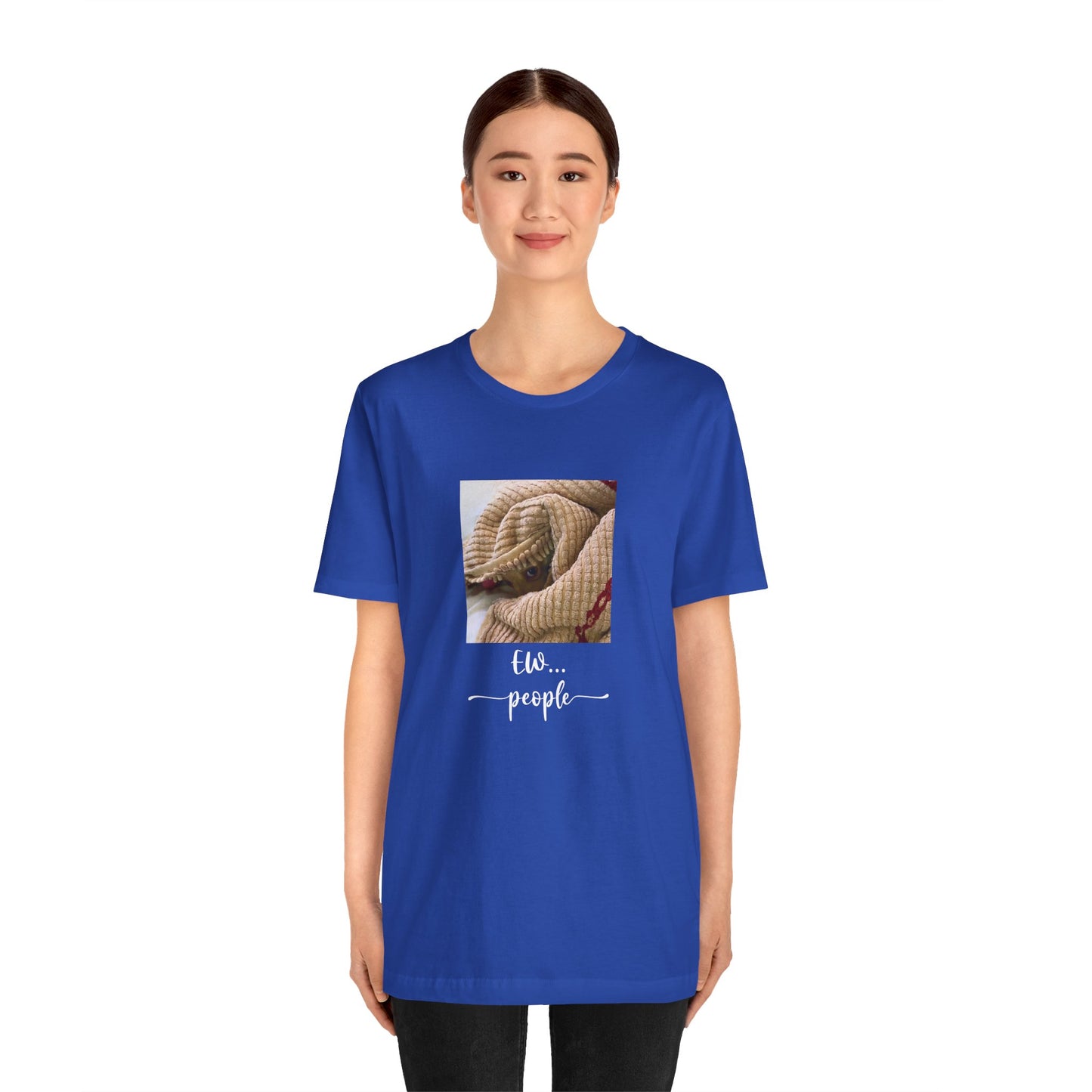 Unisex EW People Introvert Hiding Chihuahua T-Shirt