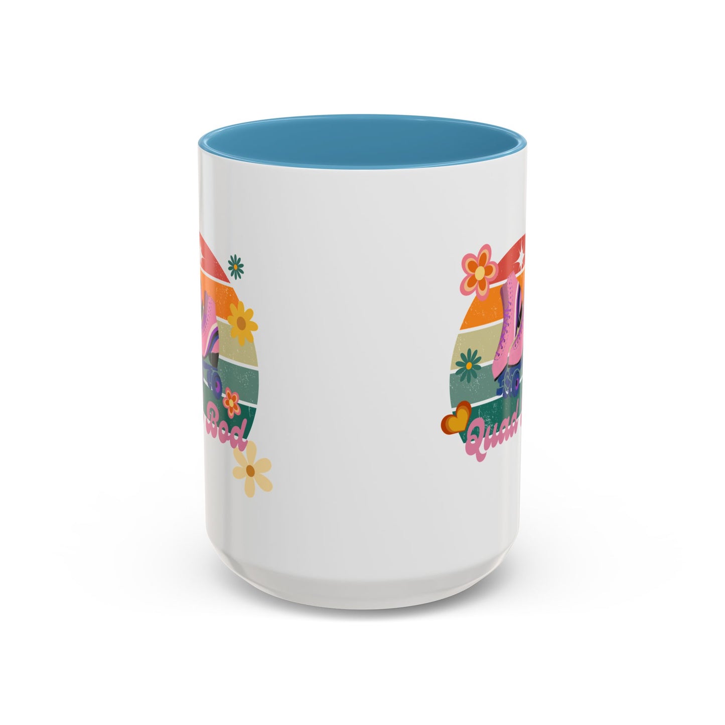 11oz/15oz Retro Vibes Roller Skate Quad Bod Coffee Mug