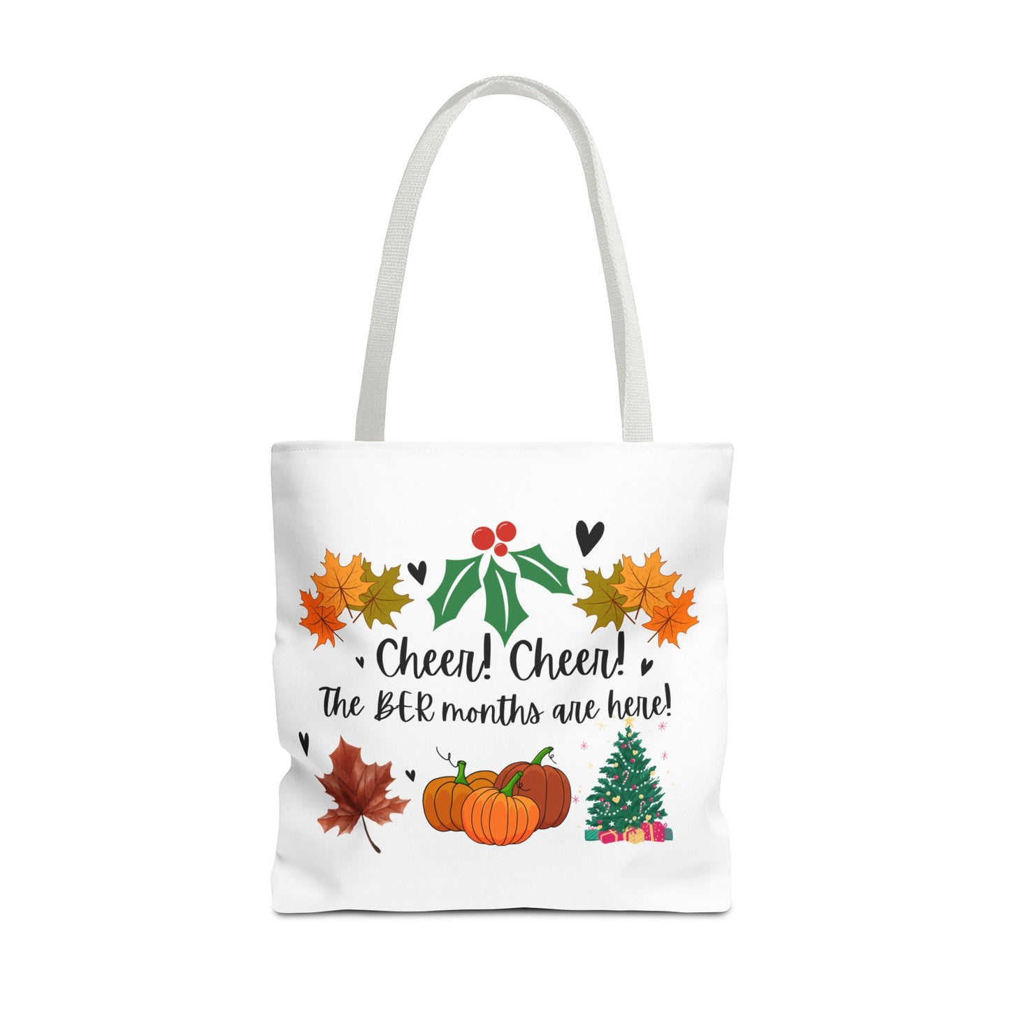 Unisex BER Months Tote Bag Autumn Fall September October November December Tote Bag Favorite Months Tote Bag