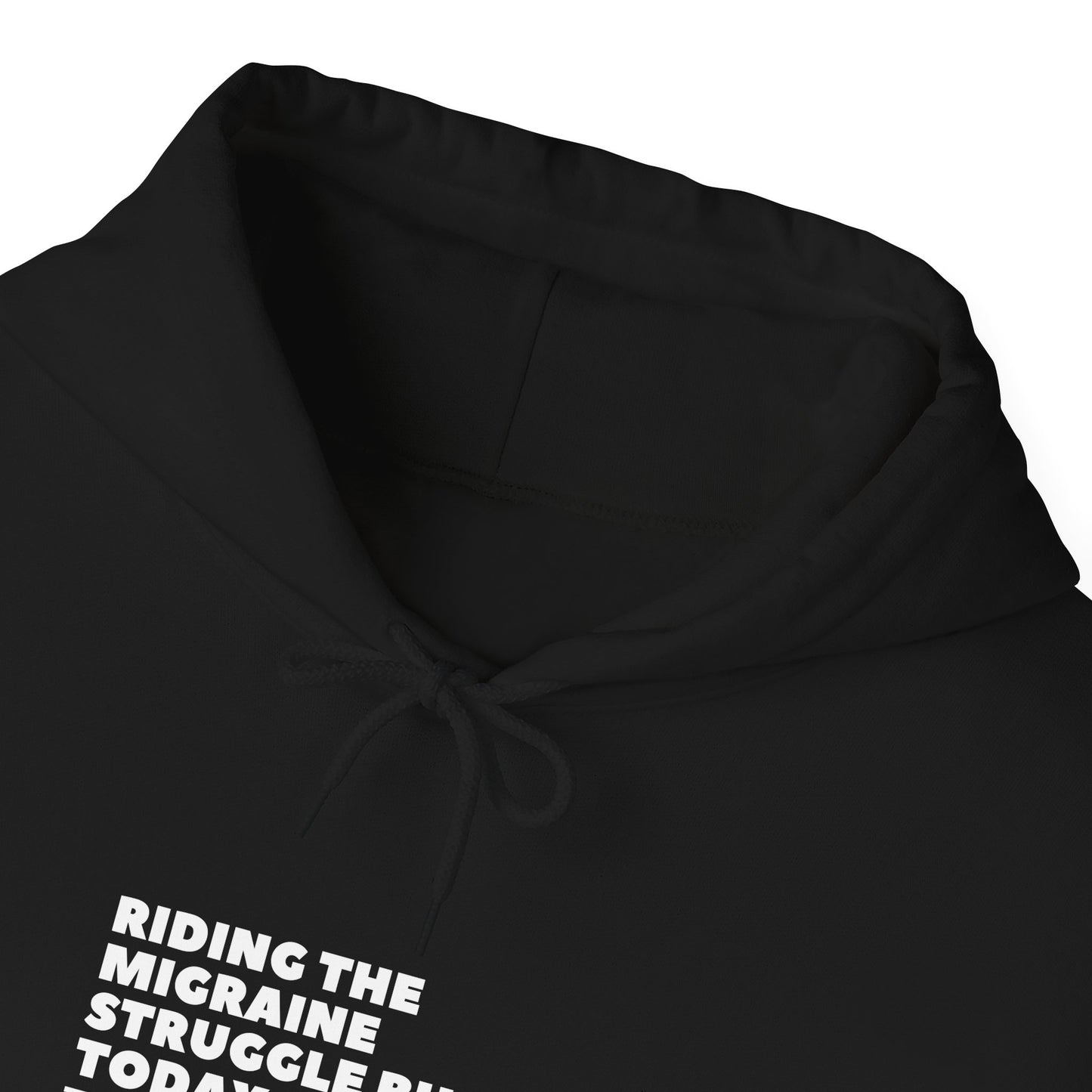 Unisex Migraine Day Invisible Illness Warrior Hooded Sweatshirt