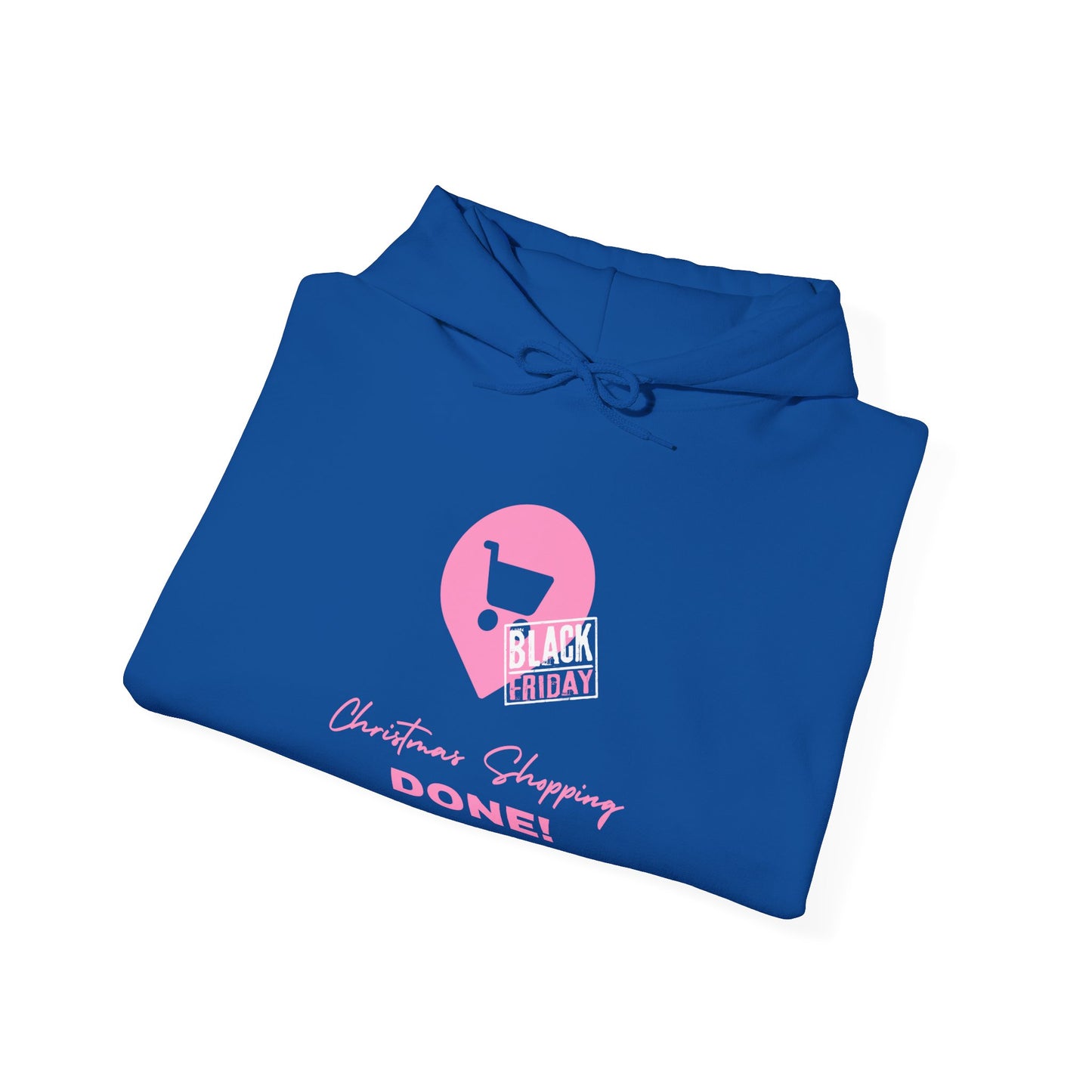 Unisex Black Friday Christmas Shopping DONE! Heavy Blend™ Hooded Sweatshirt