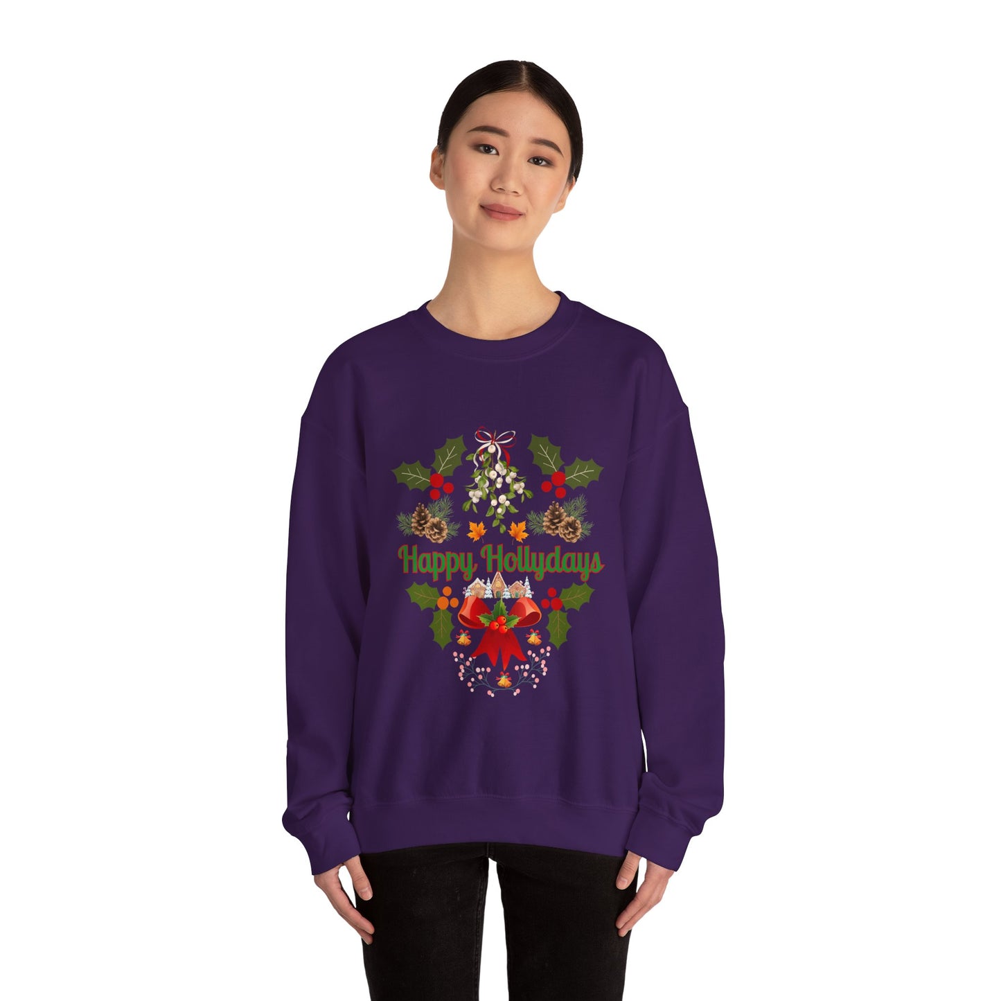 Unisex Ugly Sweater Contest Happy Hollydays Sweatshirt
