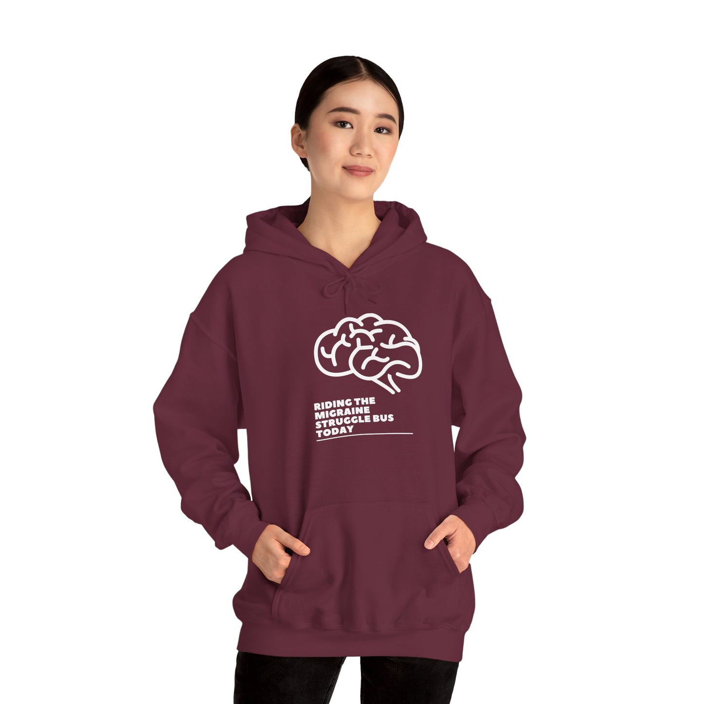 Migraine Day Invisible Illness Warrior Hooded Sweatshirt
