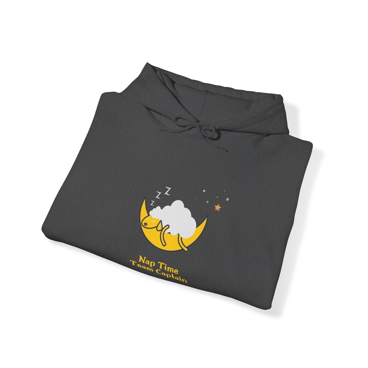 Unisex Heavy Blend™ Nap Time Team Captain Hooded Sweatshirt