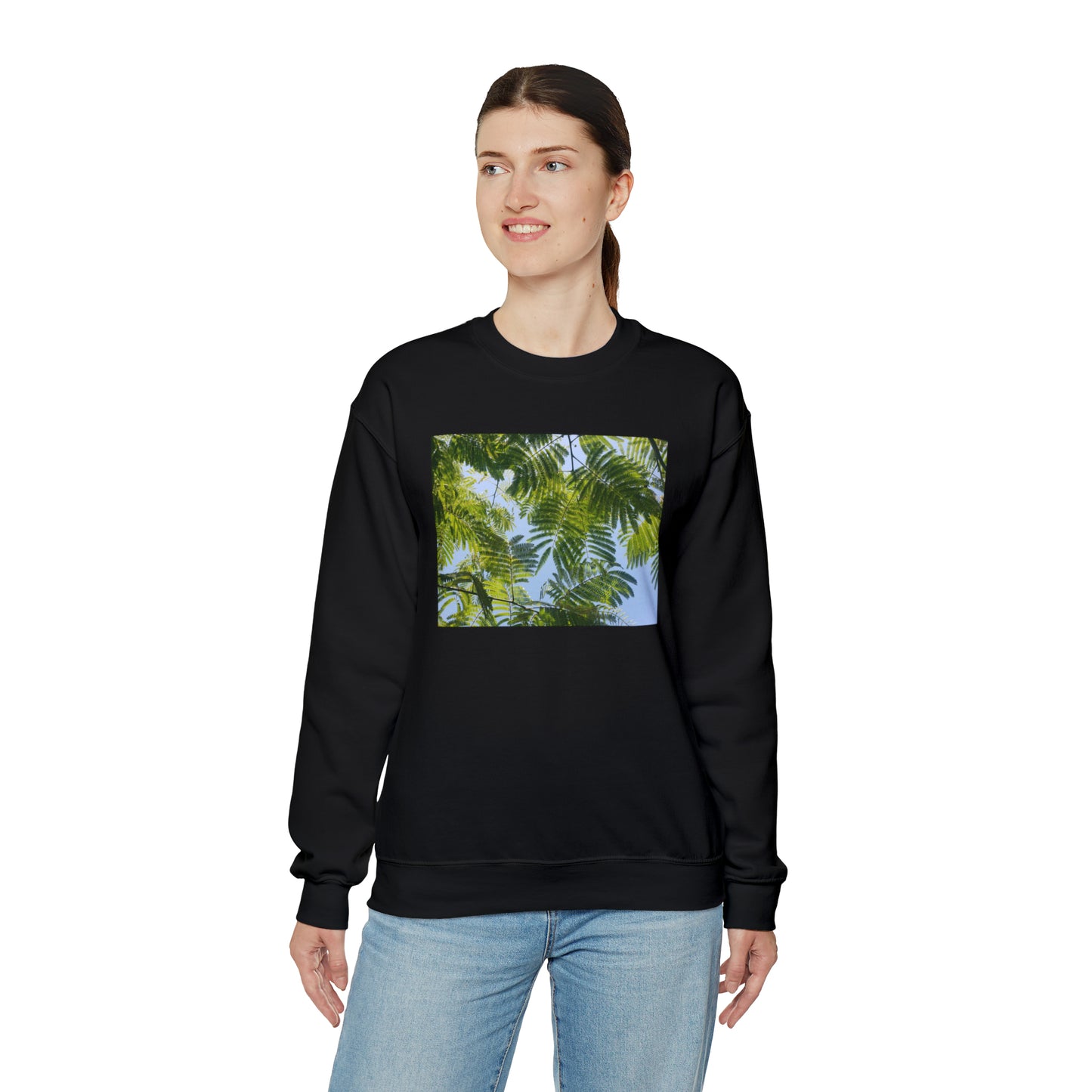 Unisex Heavy Blend™ Crewneck Original Print Silk Canopy Sweatshirt