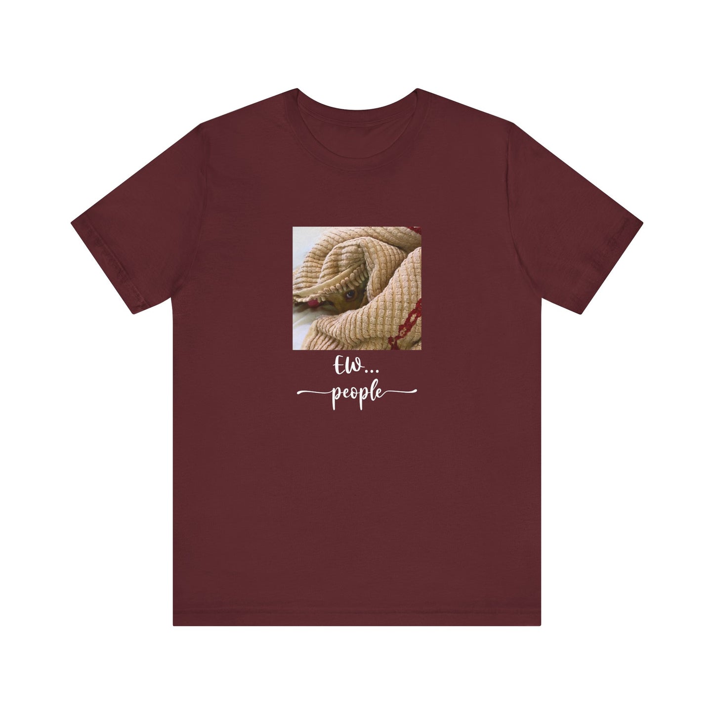 Unisex EW People Introvert Hiding Chihuahua T-Shirt