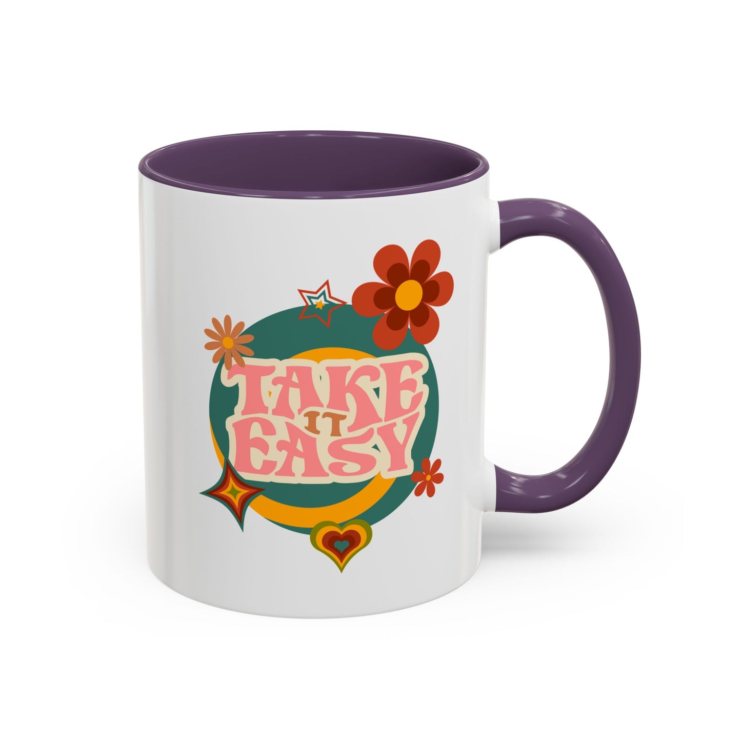 11oz/15oz Retro Vibes Take It Easy Coffee Mug