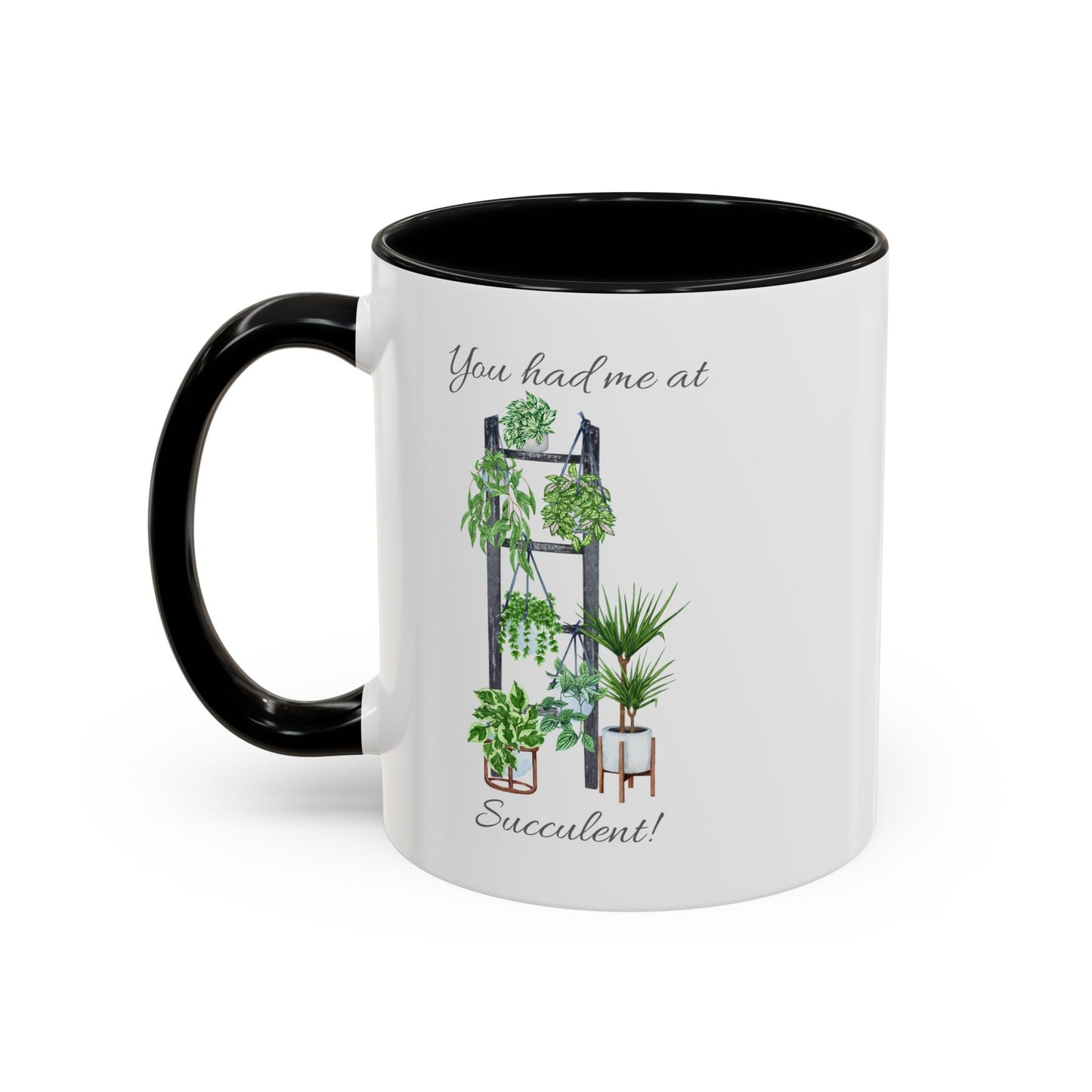 11oz Garden Themed Succulent Container Garden Plant Parent Coffee Mug