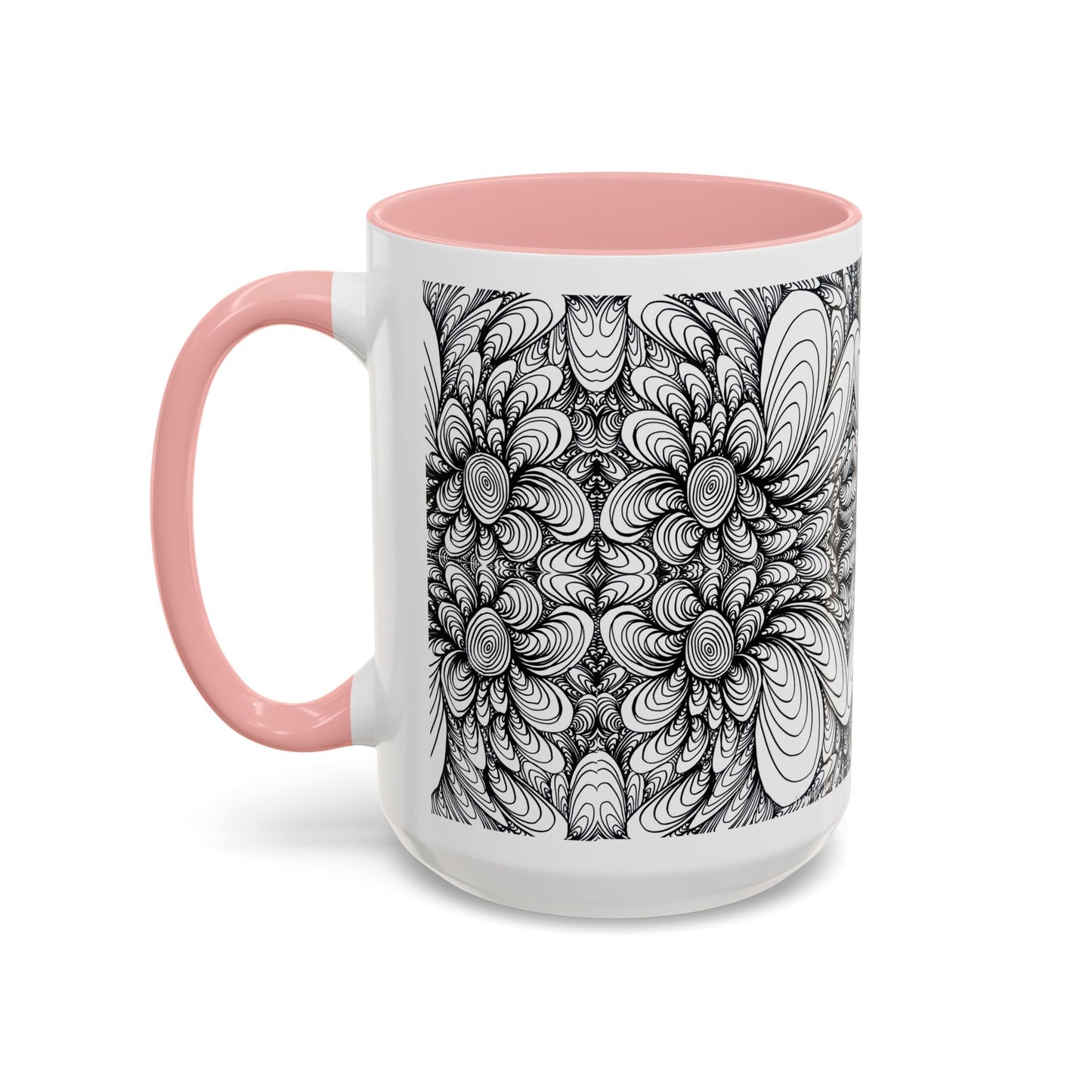 11oz/15oz Original Line Art Mug - Blooms