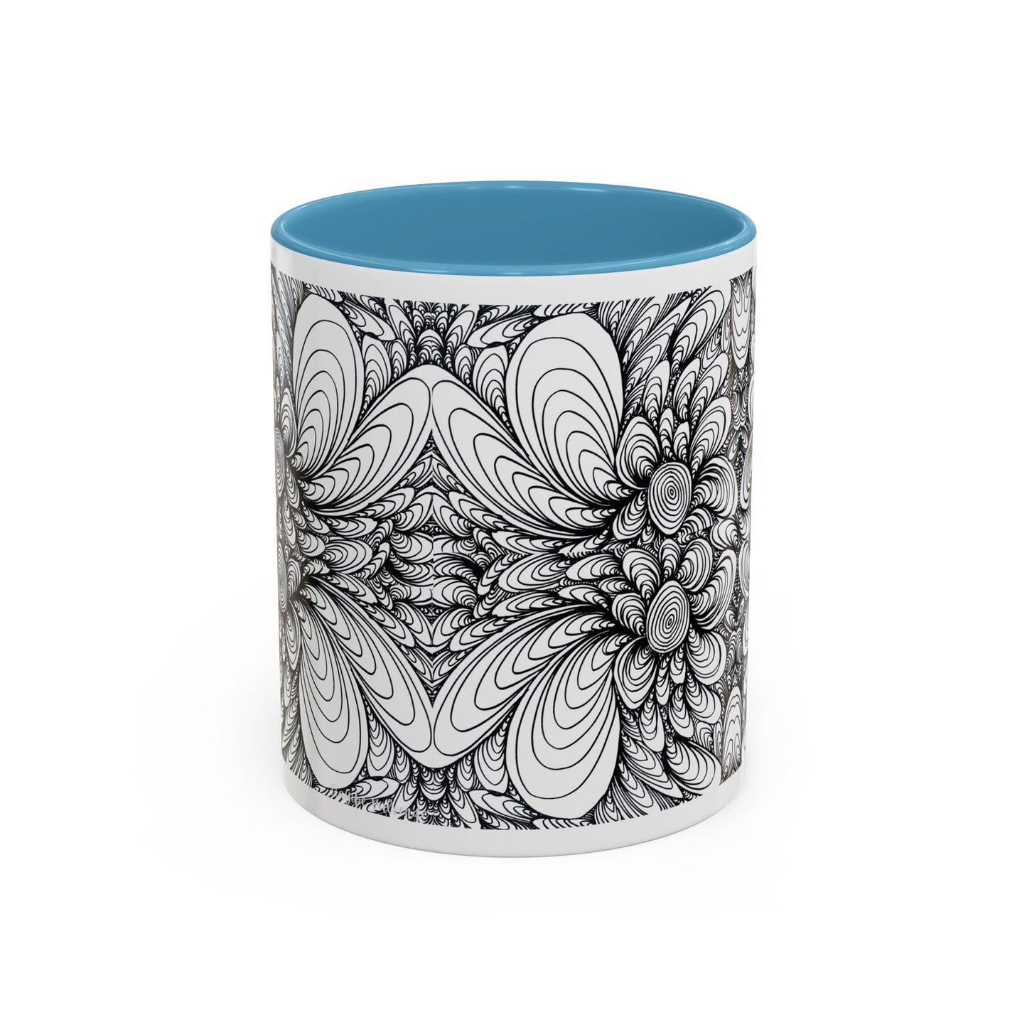 11oz/15oz Original Line Art Mug - Blooms