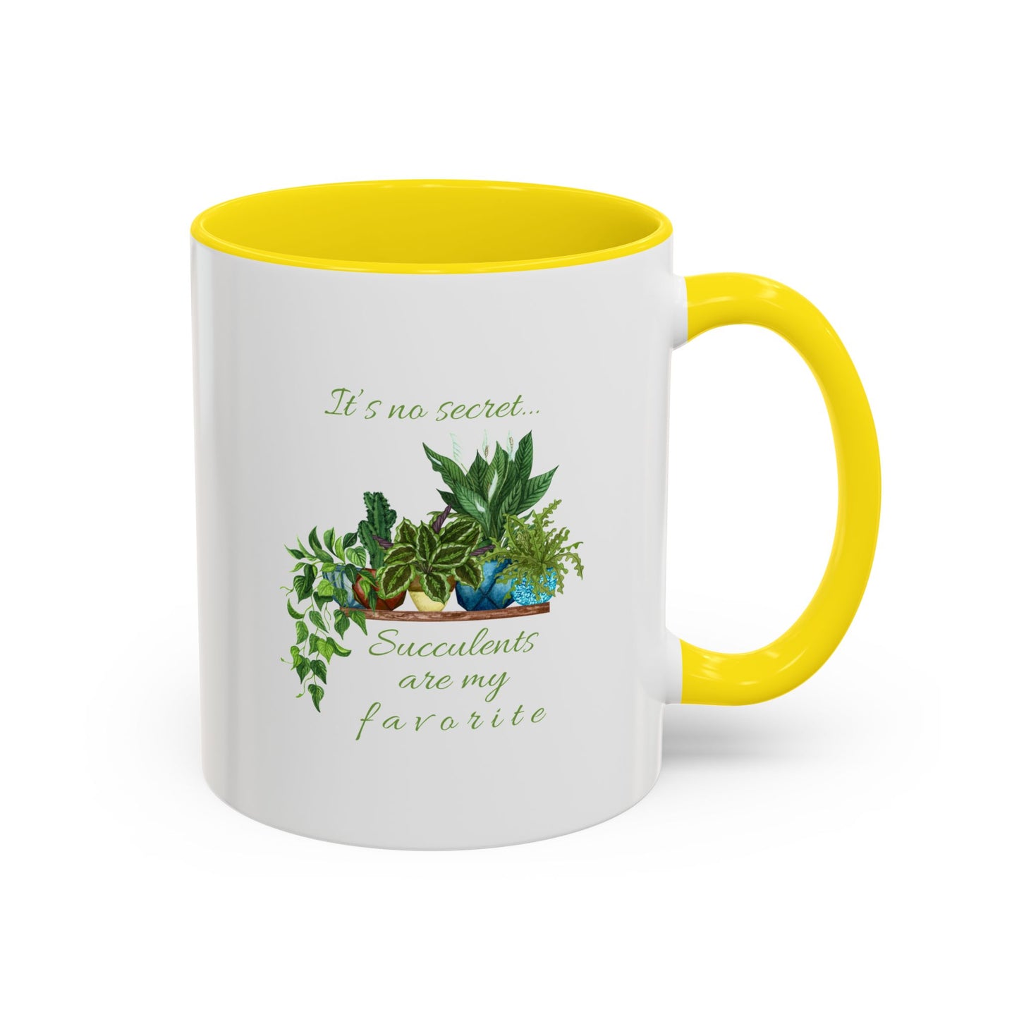 11oz/15oz Garden Themed Succulent Plant Parent Container Gardener Succulents Are My Favorite Coffee Mug