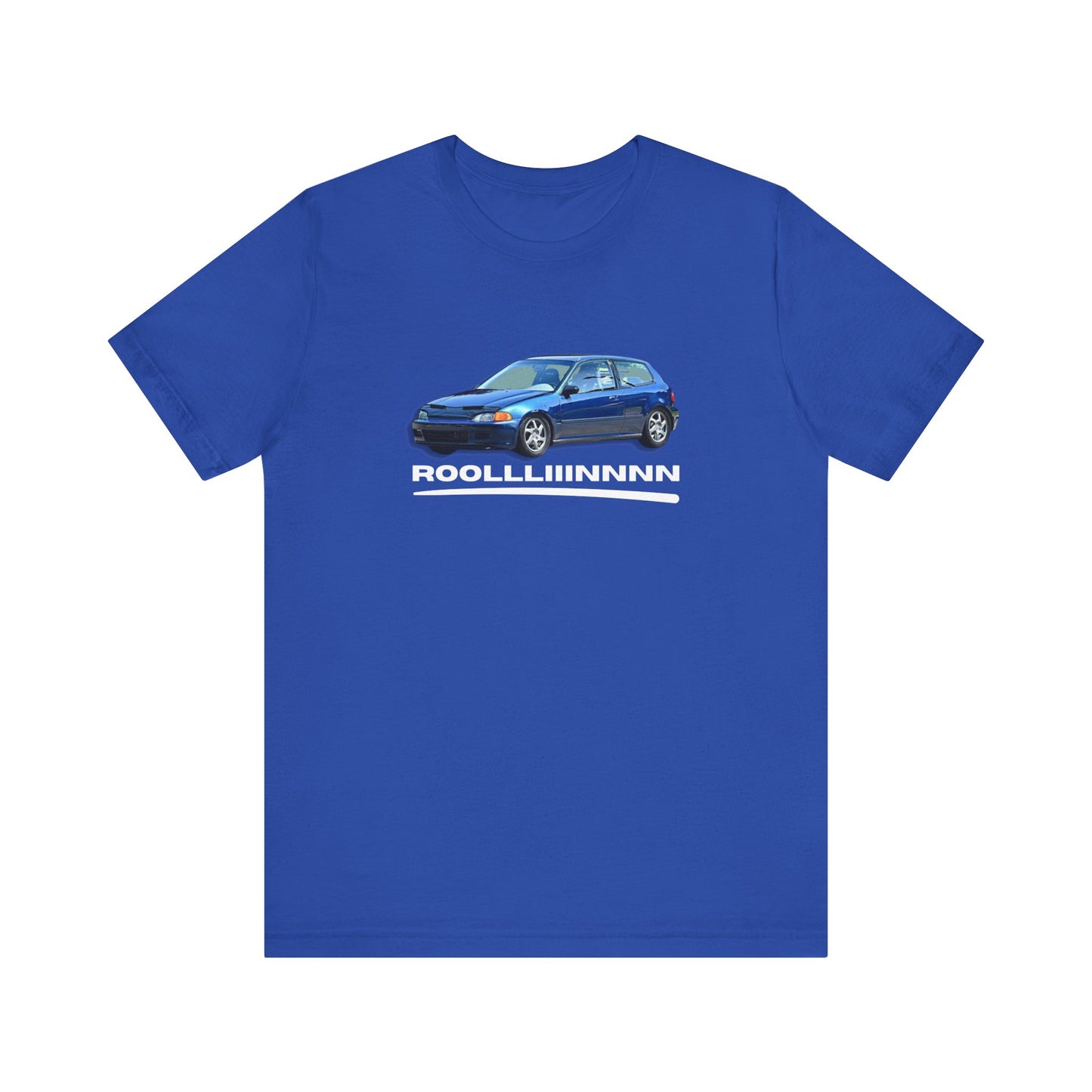 Unisex Jersey Short Sleeve Rolllllin Civic Hatchback Appreciation T-Shirt