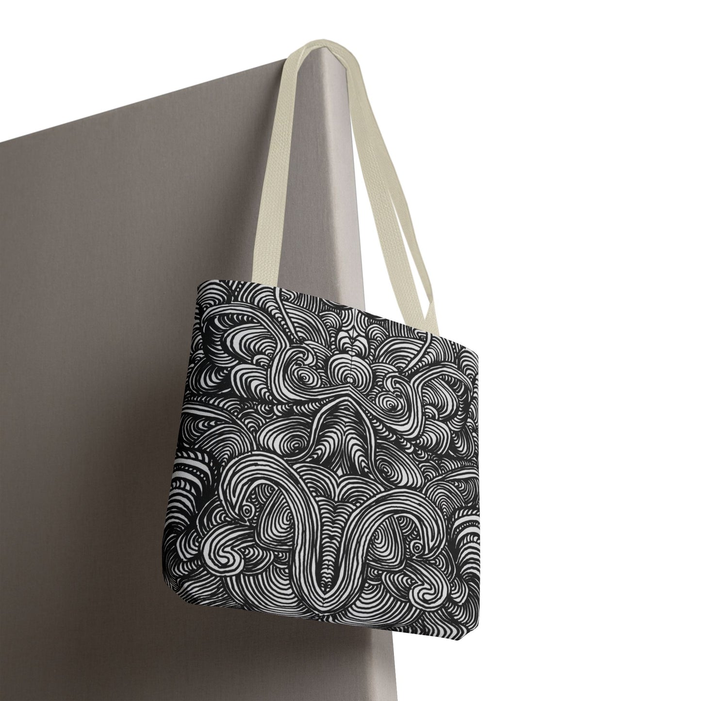 Unisex Original Line Art All Over Print Tote Bag - Mirage
